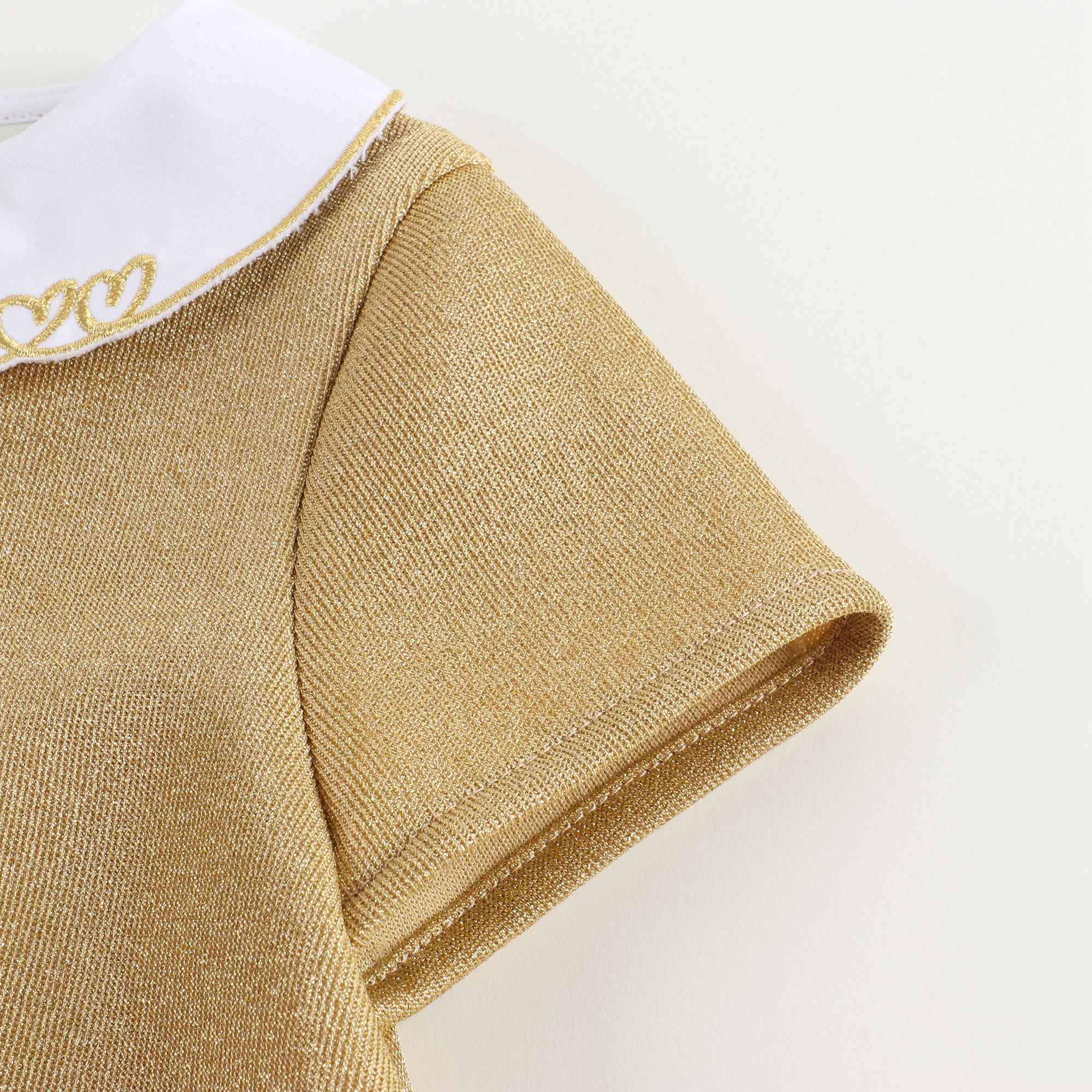 Baby Girls Gold Dress