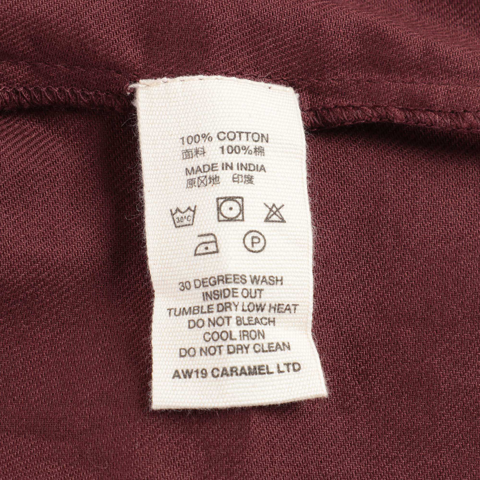 Girls Chocolate Cotton Blouse