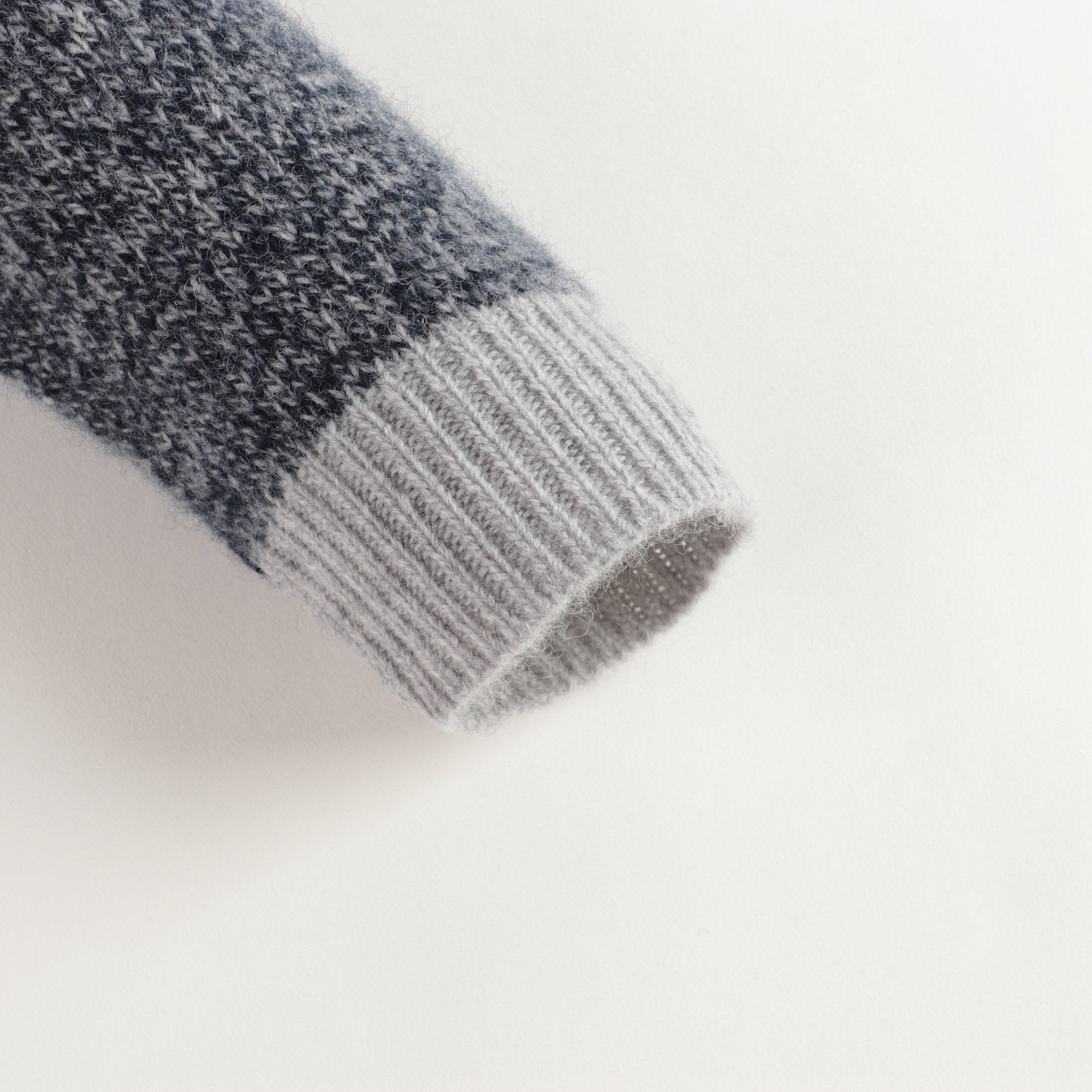 Boys Grey Wool Sweater