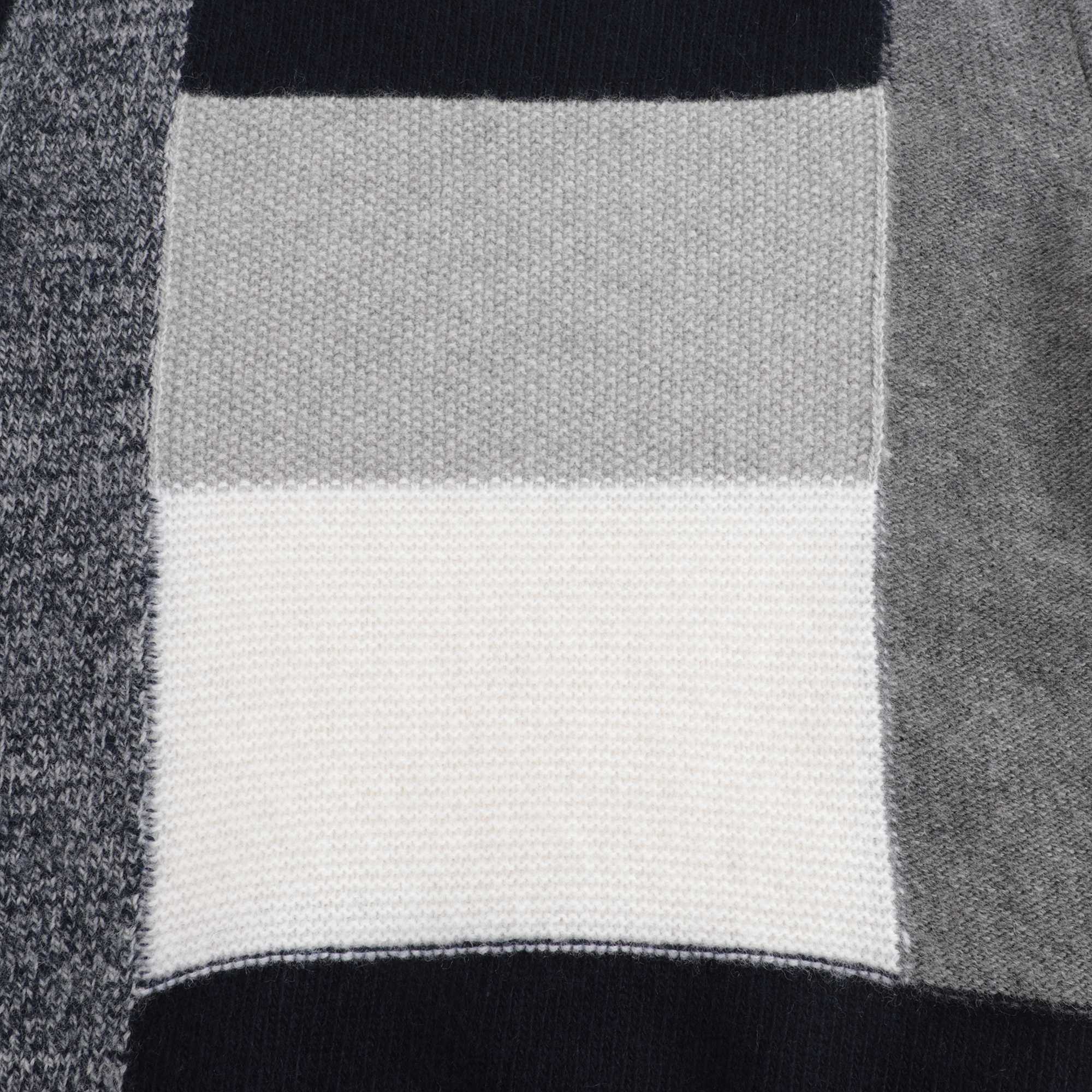 Boys Grey Wool Sweater