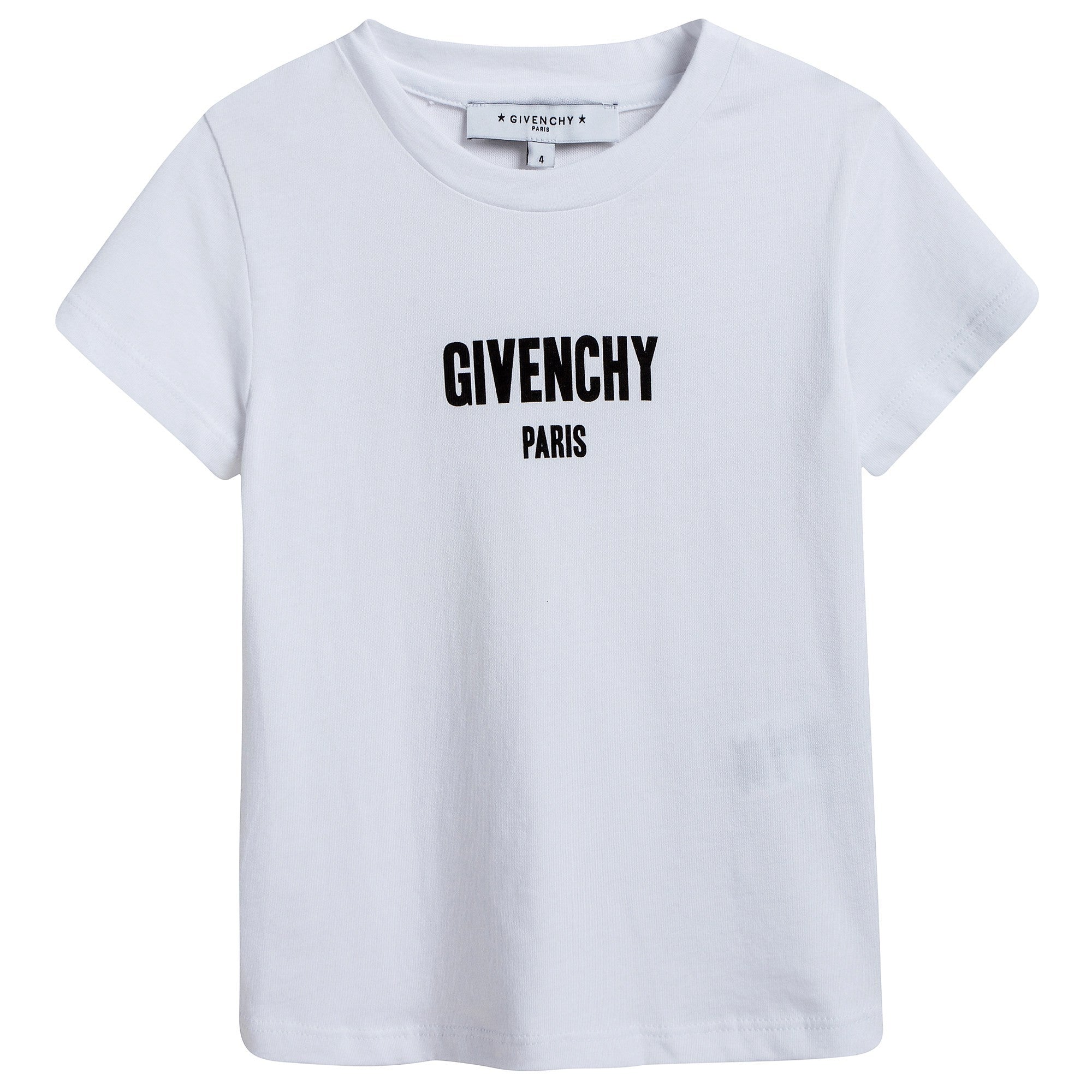 Girls White Logo T-shirt