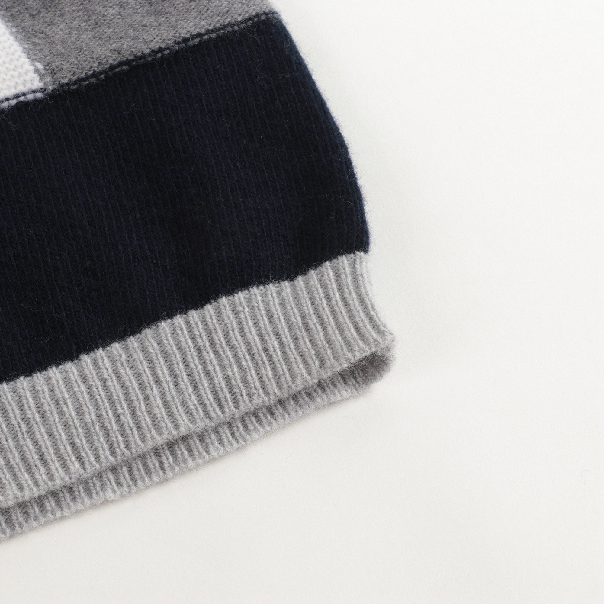 Boys Grey Wool Sweater