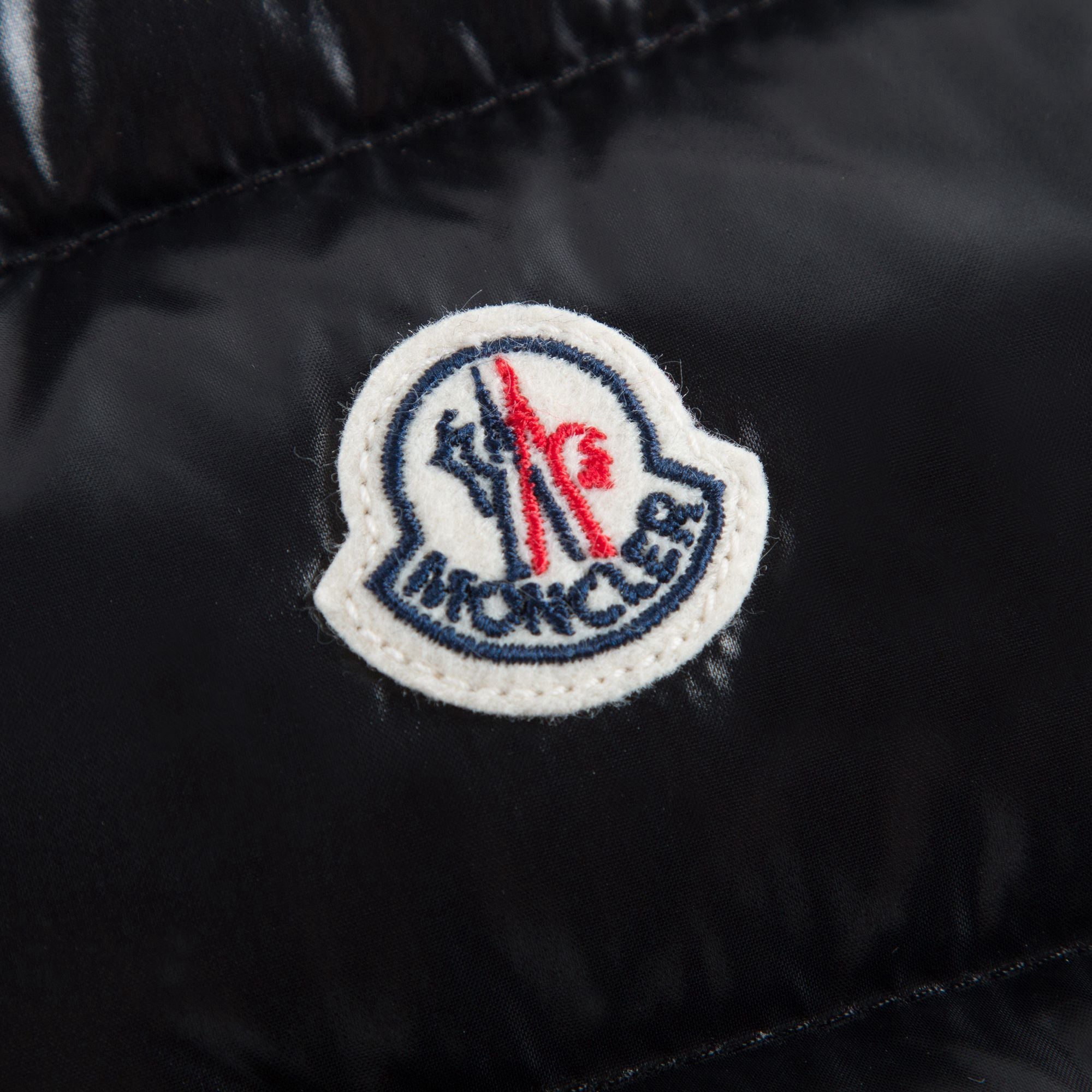 Boys Black "Tib" Padded Down Gilet