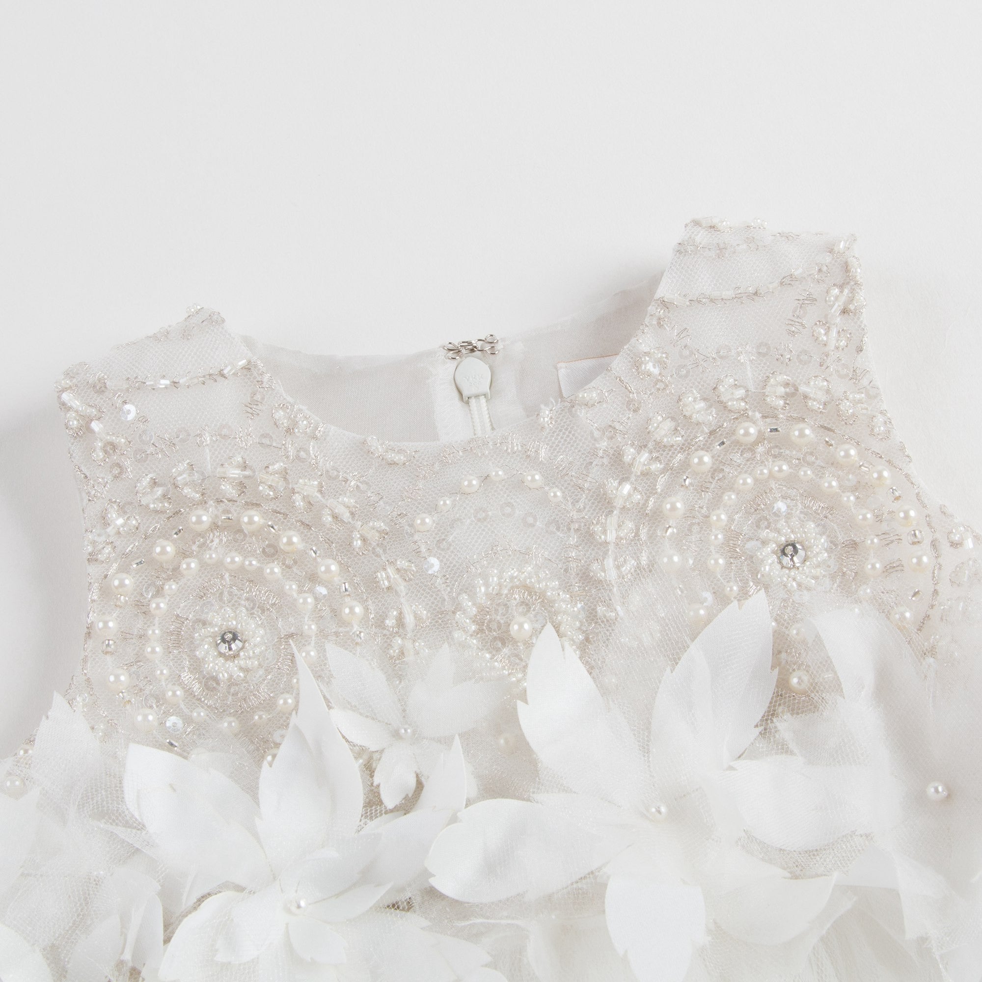 Baby Girls White 'Winter love' Dress