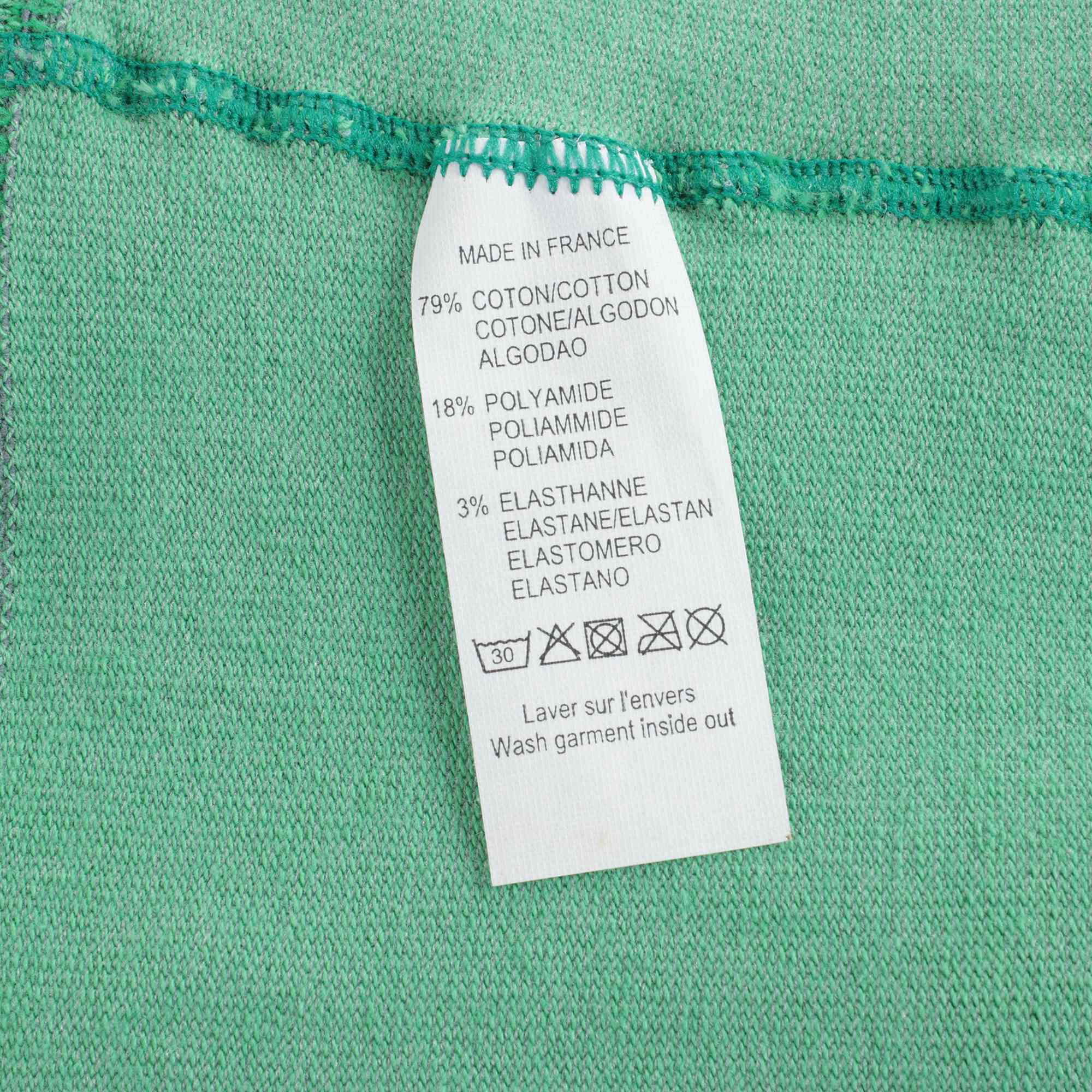 Baby Girls Green Cotton Tights