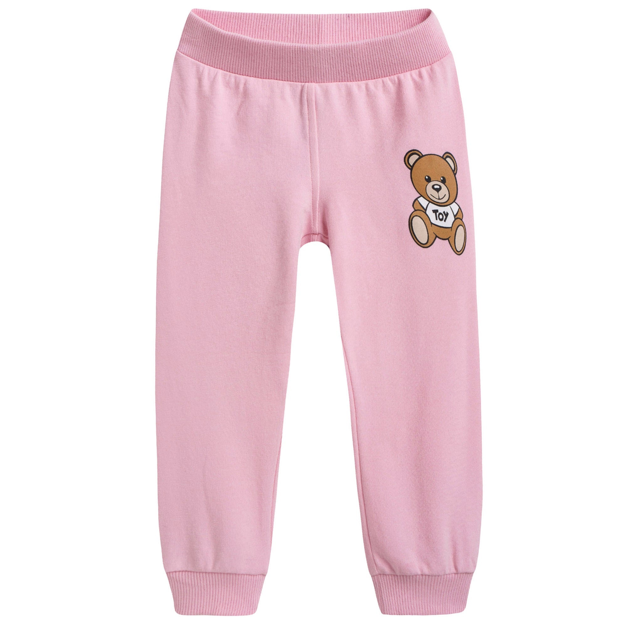 Baby Pink Cotton Toy Tracksuit