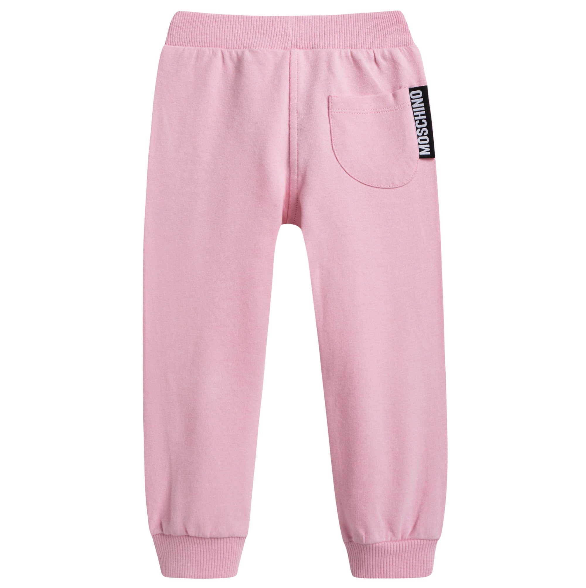 Baby Pink Cotton Toy Tracksuit