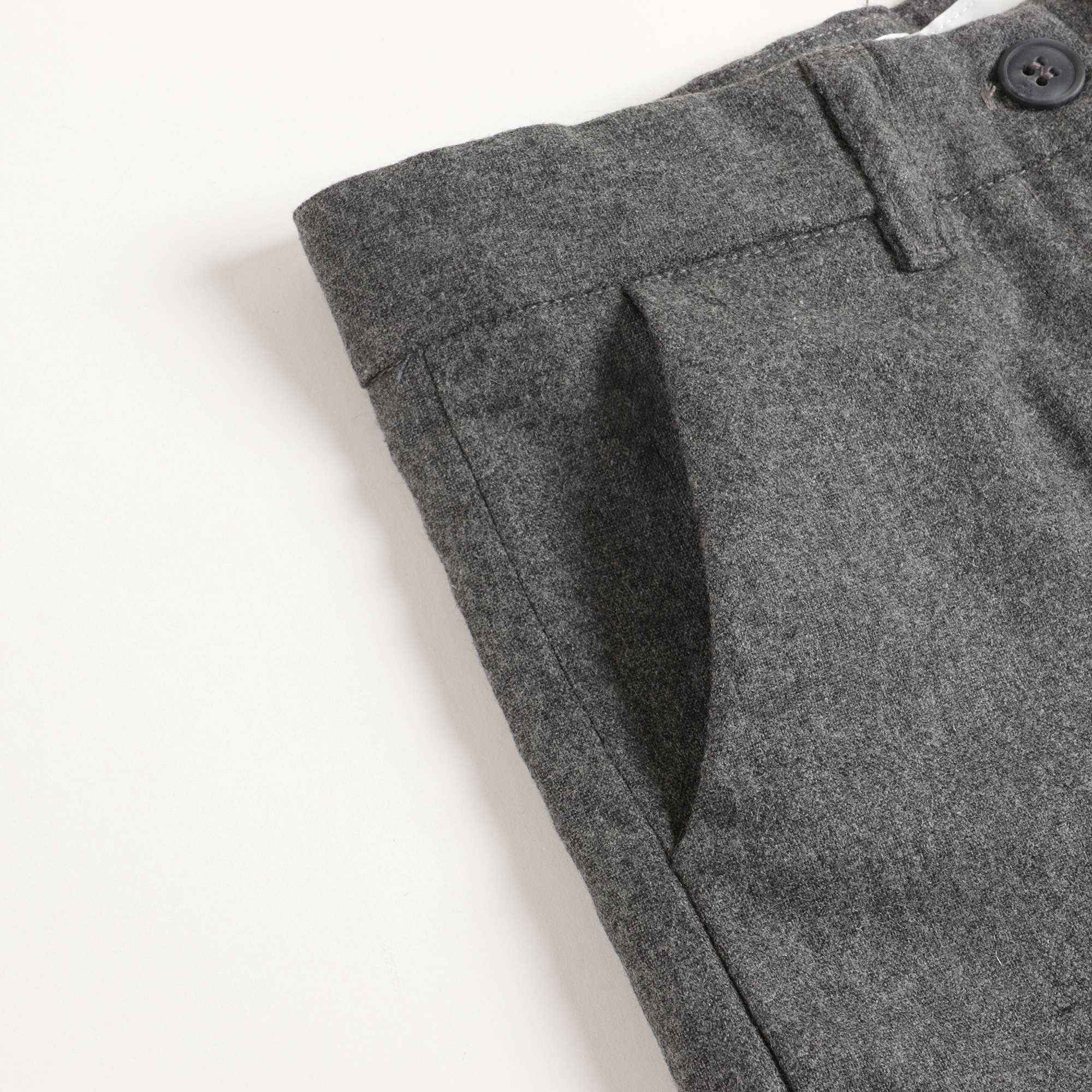 Girls Dark Grey Bermudas Shorts