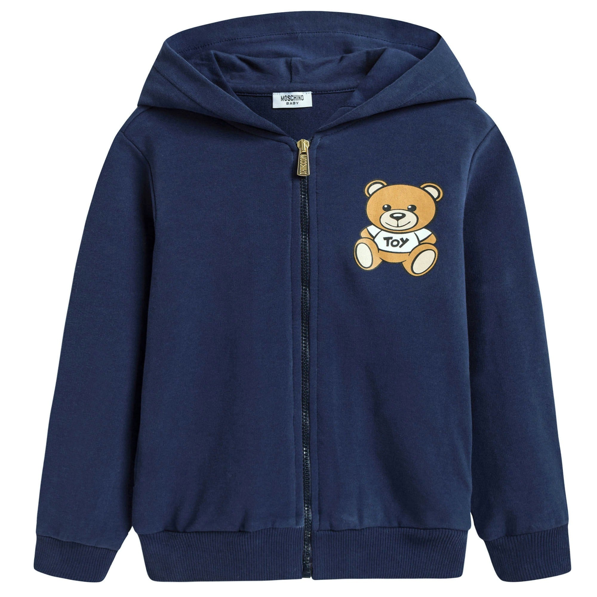 Baby Navy Blue Cotton Toy Tracksuit