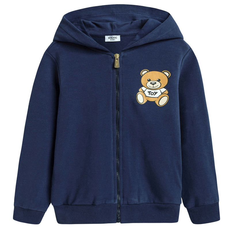 Baby Navy Blue Cotton Toy Tracksuit