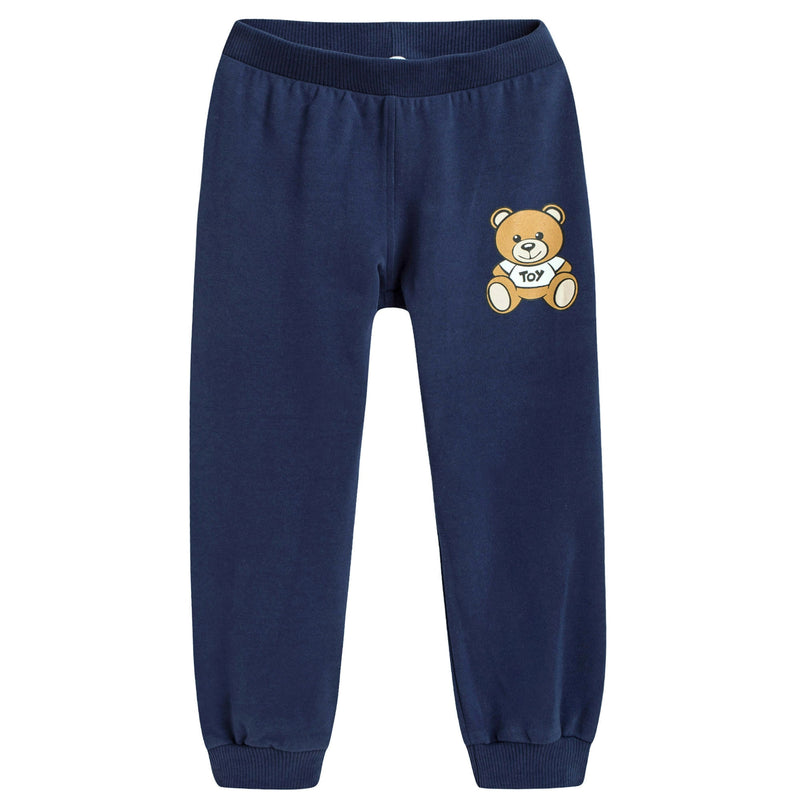 Baby Navy Blue Cotton Toy Tracksuit