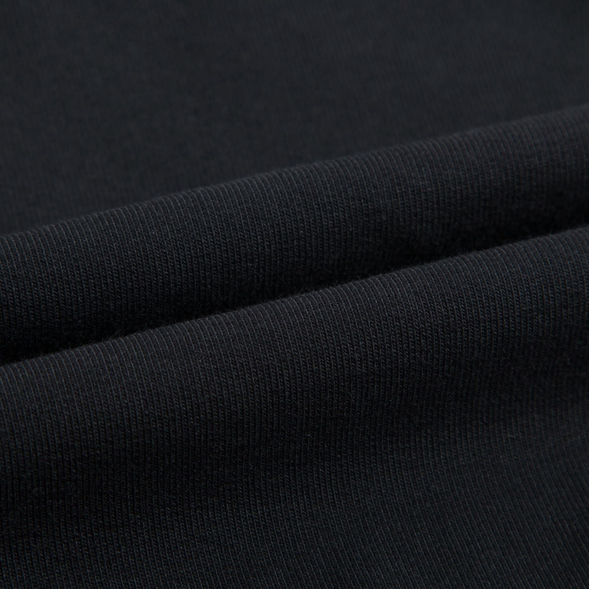 Girls Black Down Padded Cardigan With Flounces
