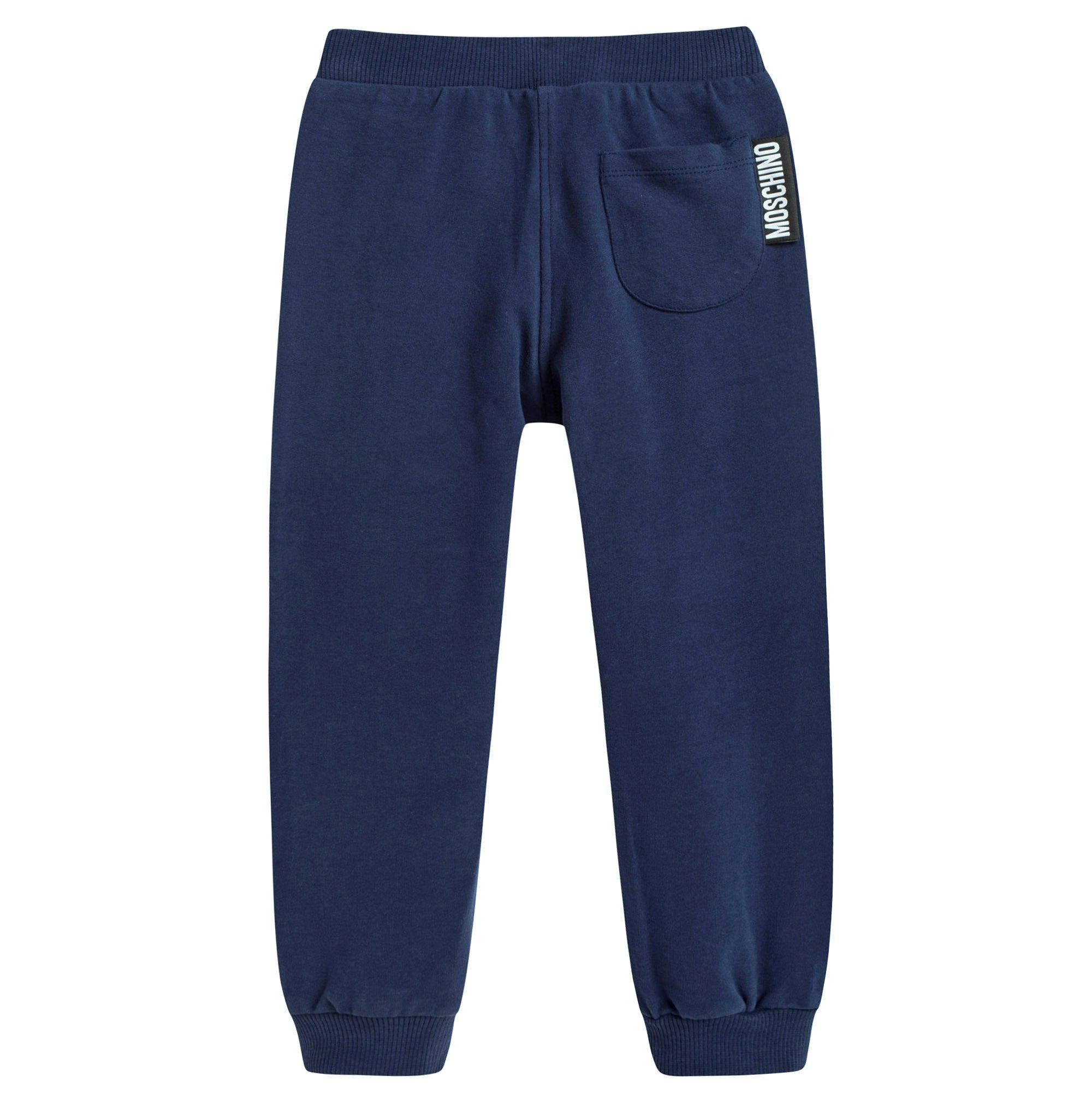 Baby Navy Blue Cotton Toy Tracksuit