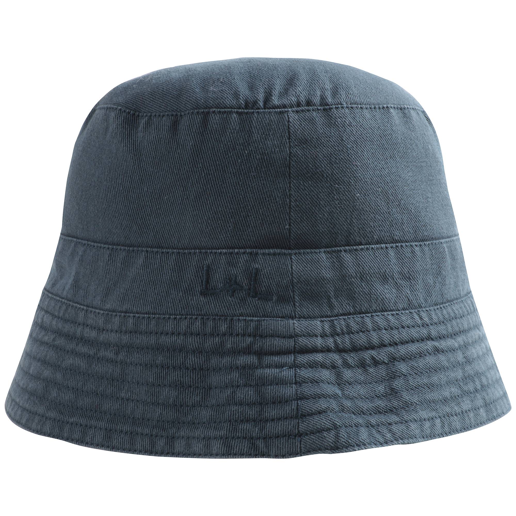 Girls Dark Blue Cotton Hat