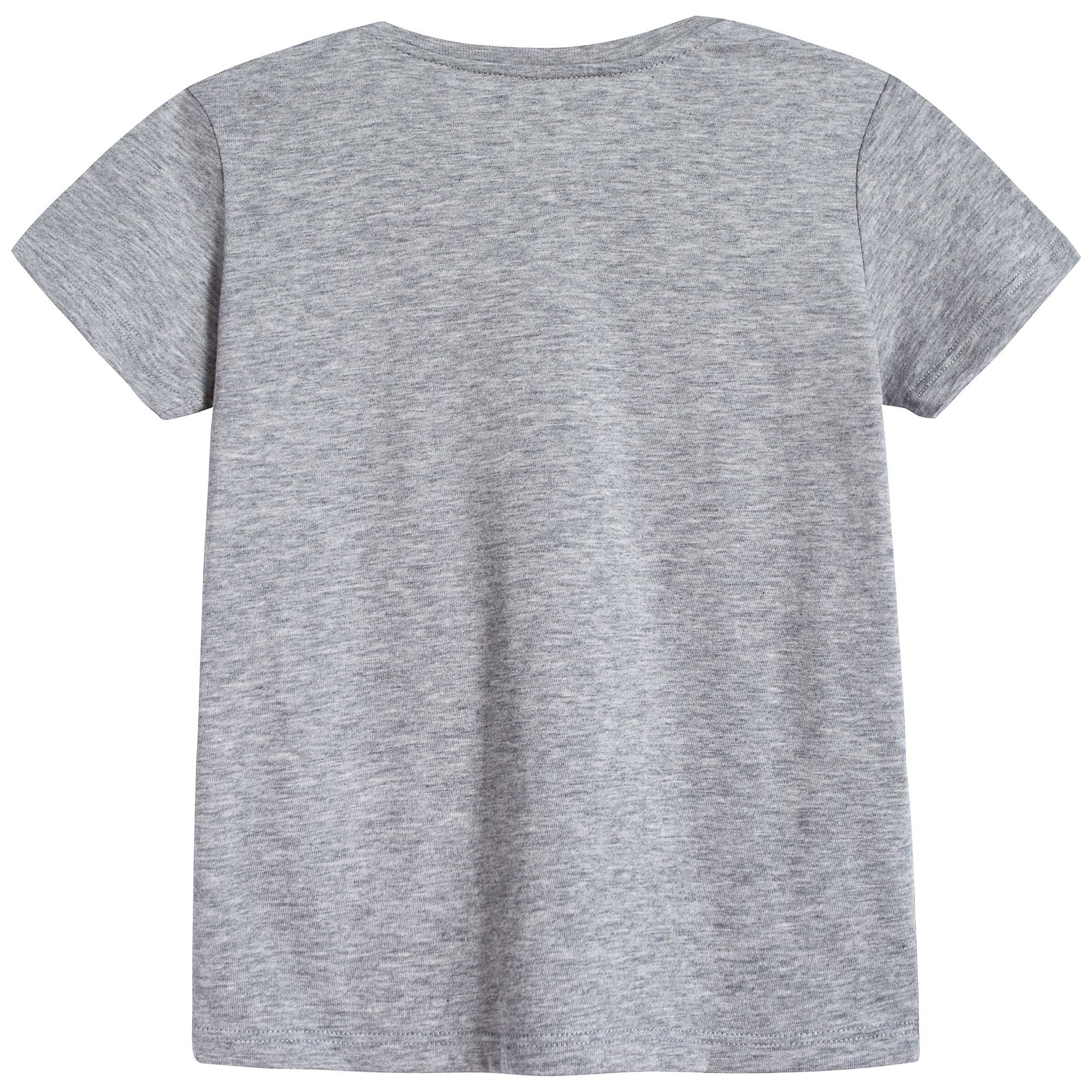 Baby Boys Grey Logo Cotton T-shirt