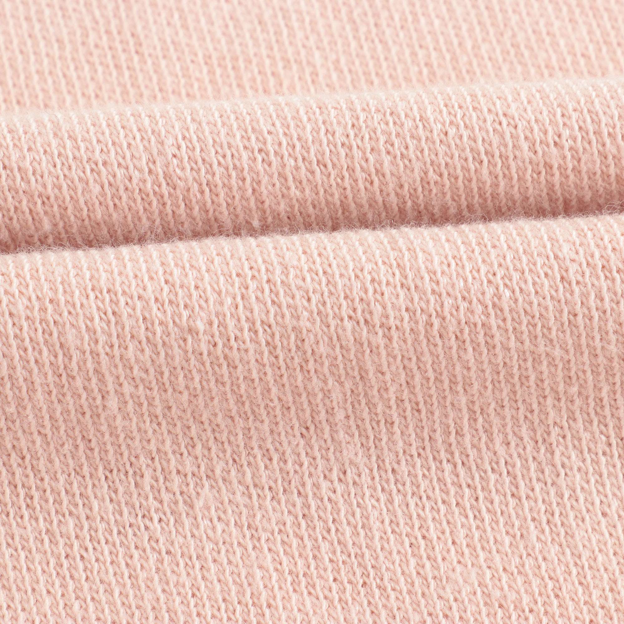 Girls Light Pink Printing Cotton Sweatshirt