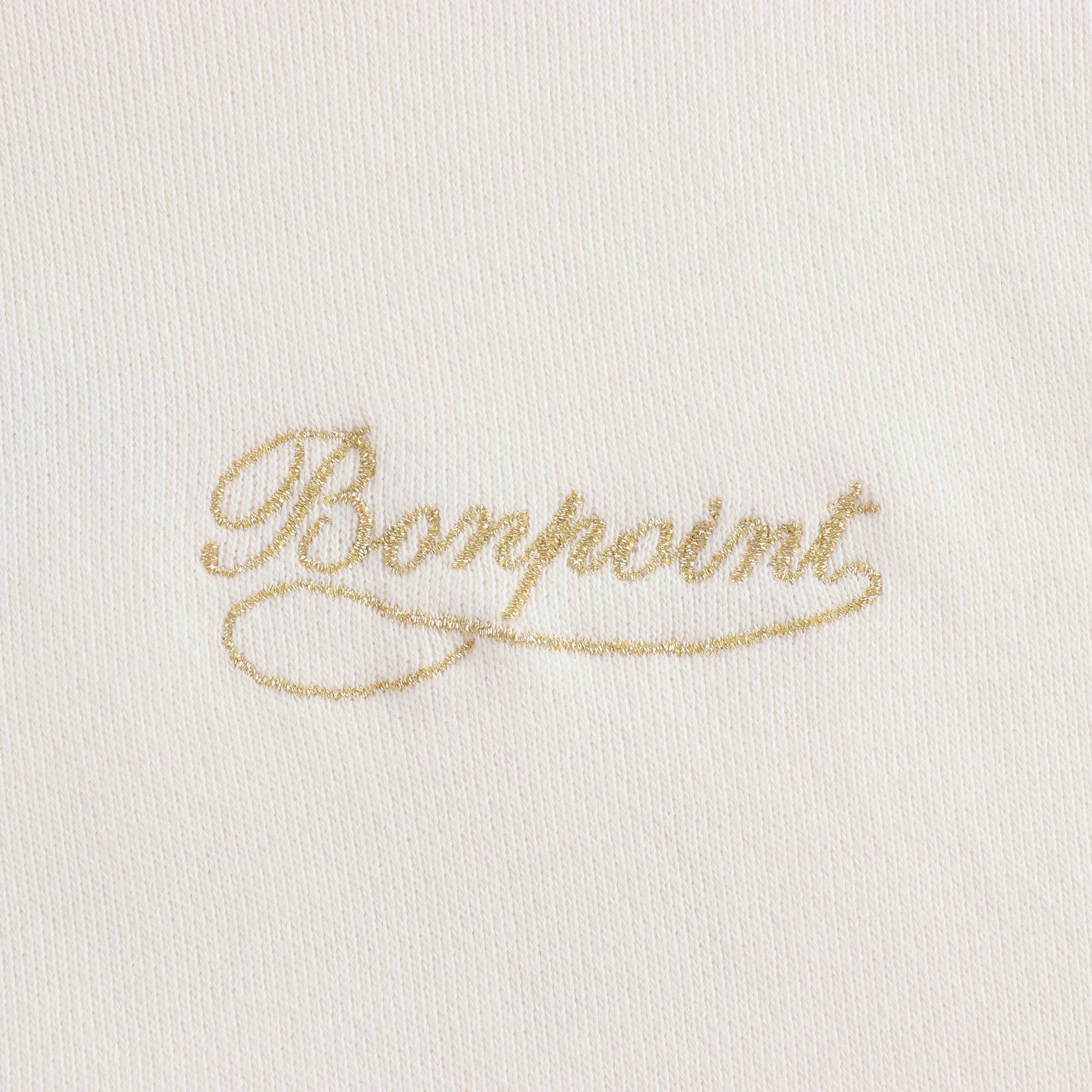 女童白色连帽卫衣