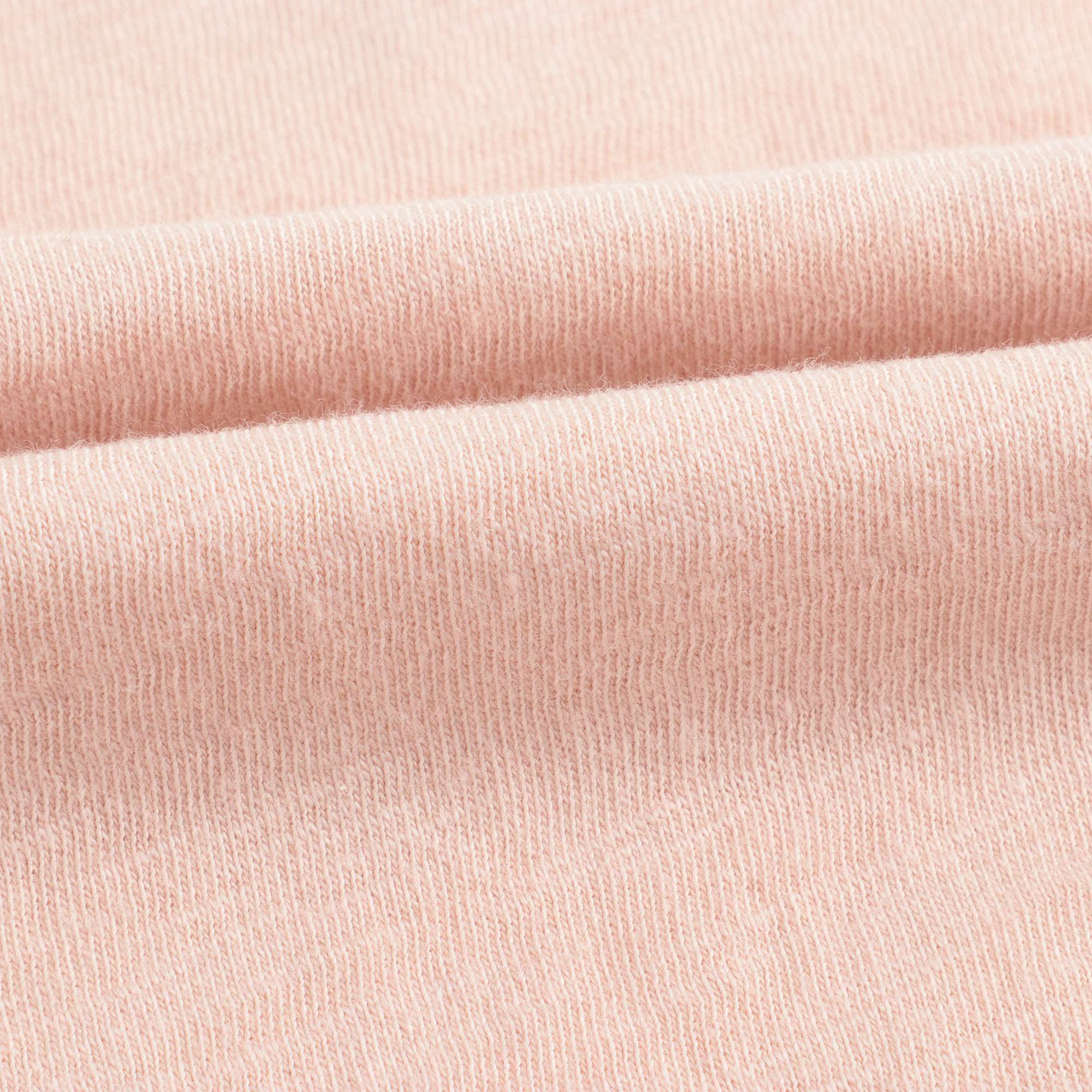 Girls Light Pink Printing Cotton T-shirt