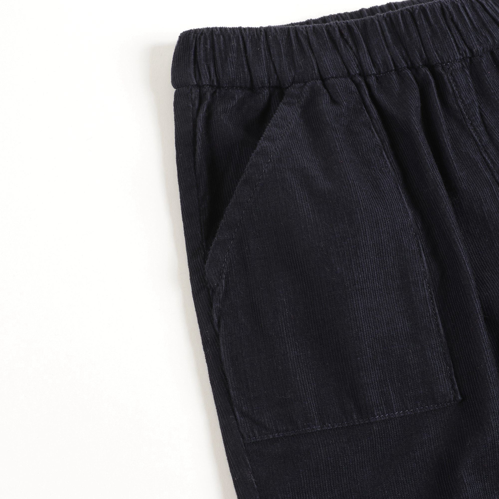 Baby Boys & Girls Navy Cotton Pants