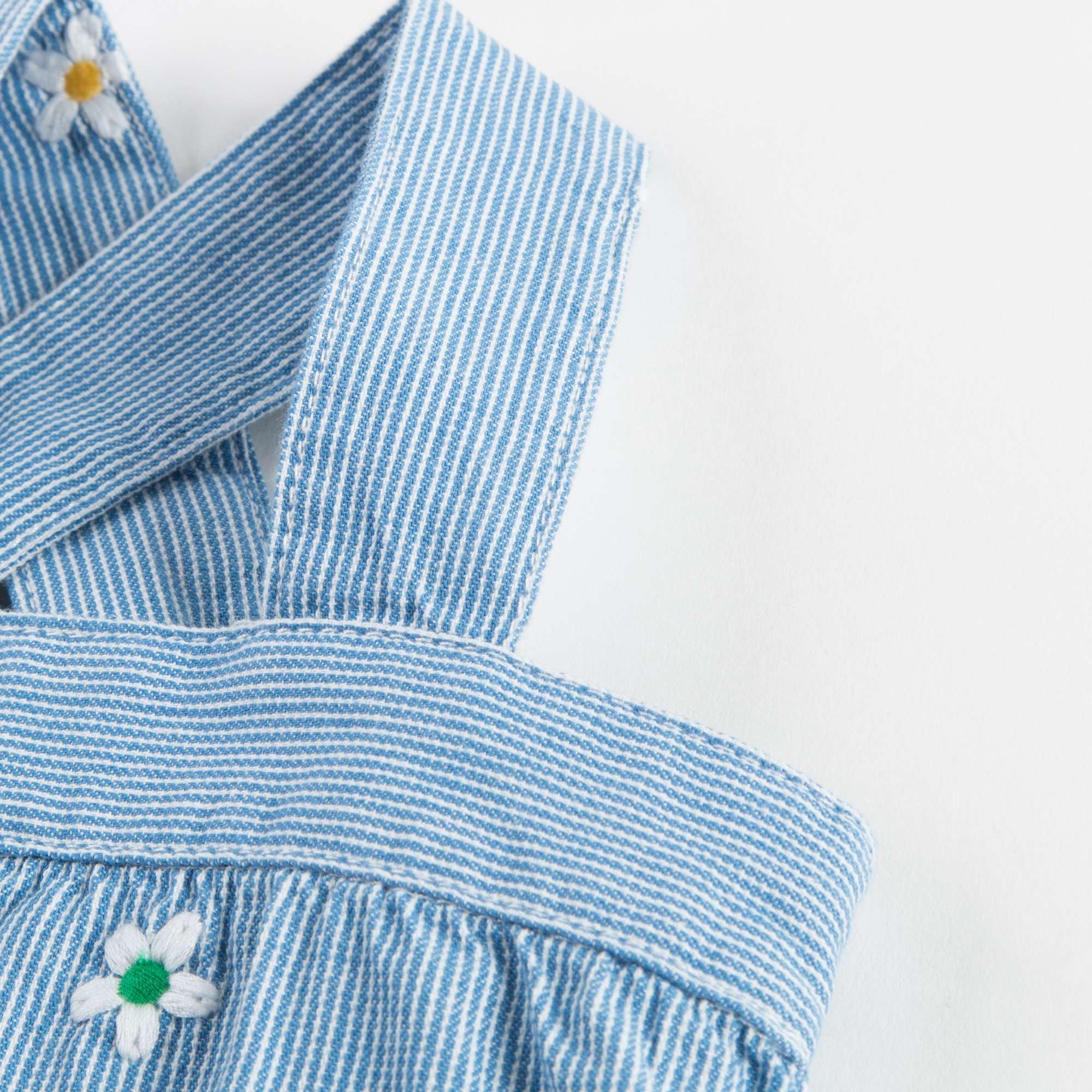Baby Girls Blue Striped Sun Dress