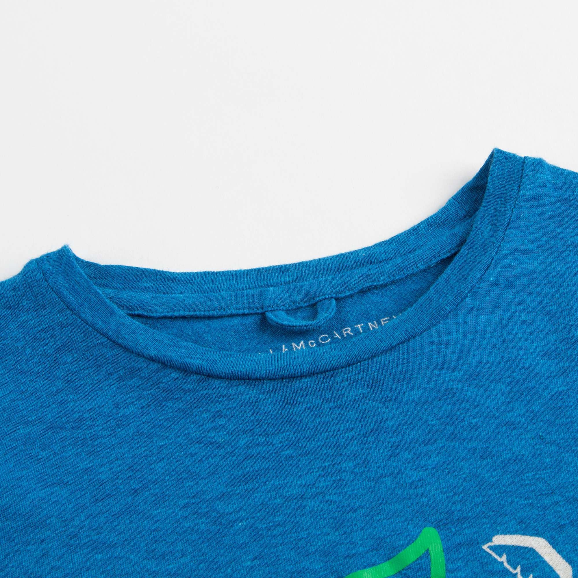 Boys Blue Cotton T-shirt