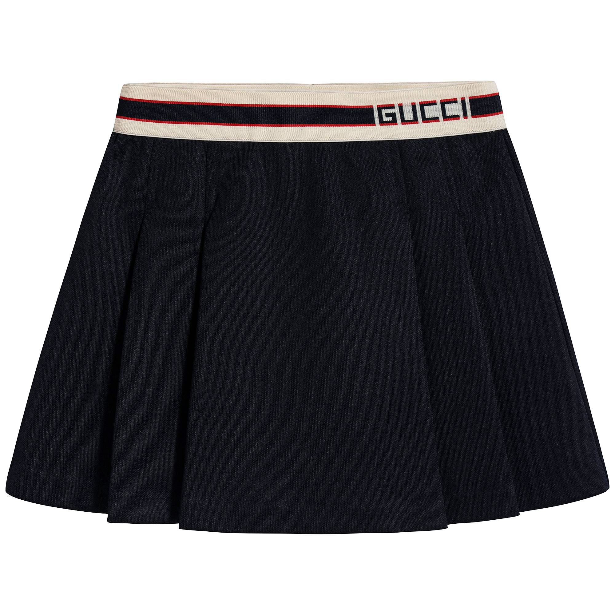 Girls Black & Girls Cotton Skirt