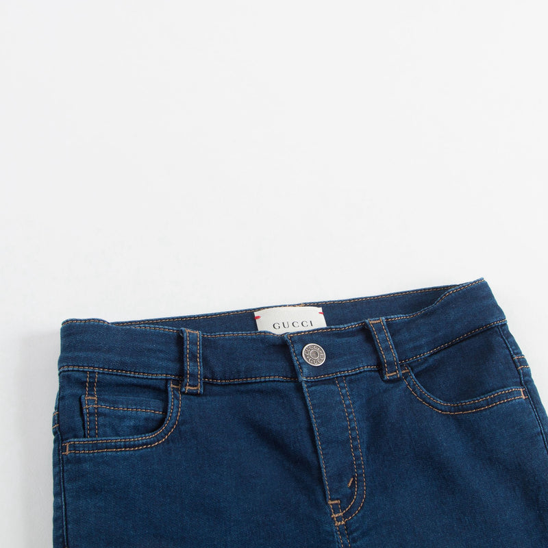 Baby Indigo Blue Slim Fit Jeans