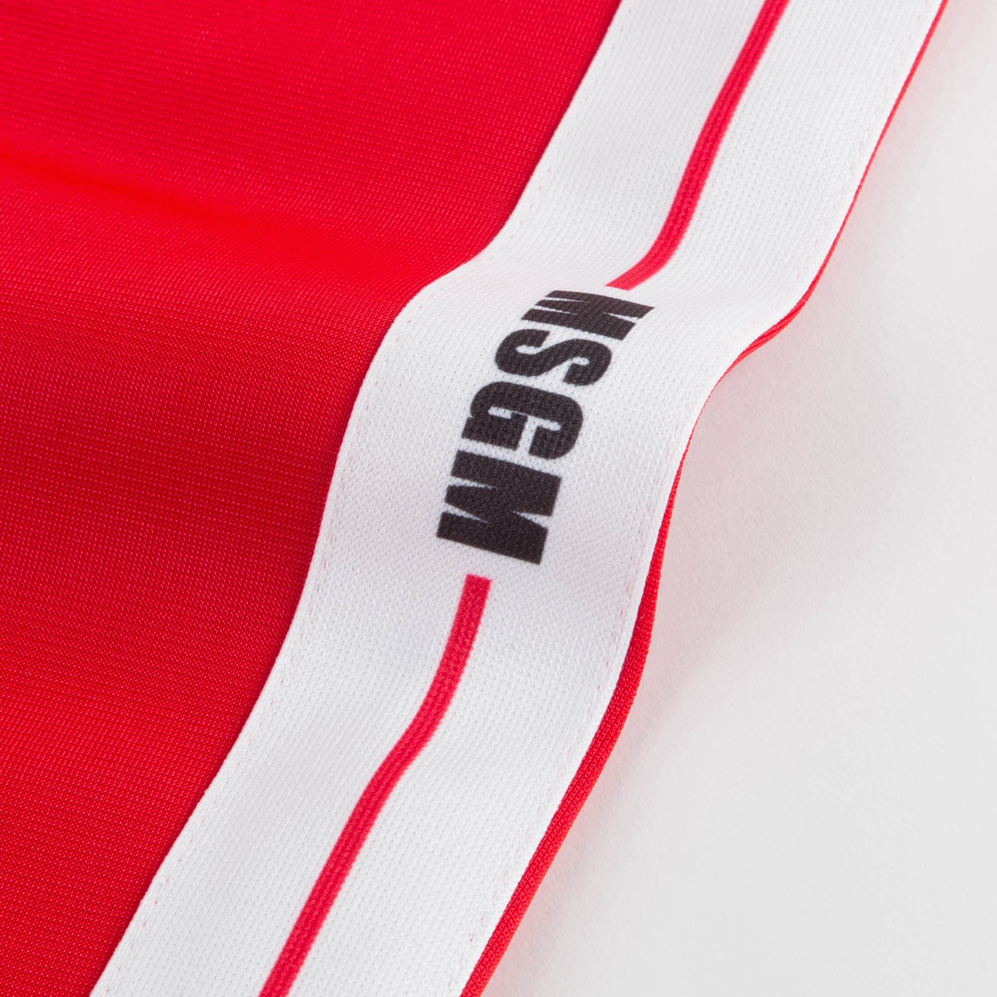 Girls & Boys Red Logo Trousers