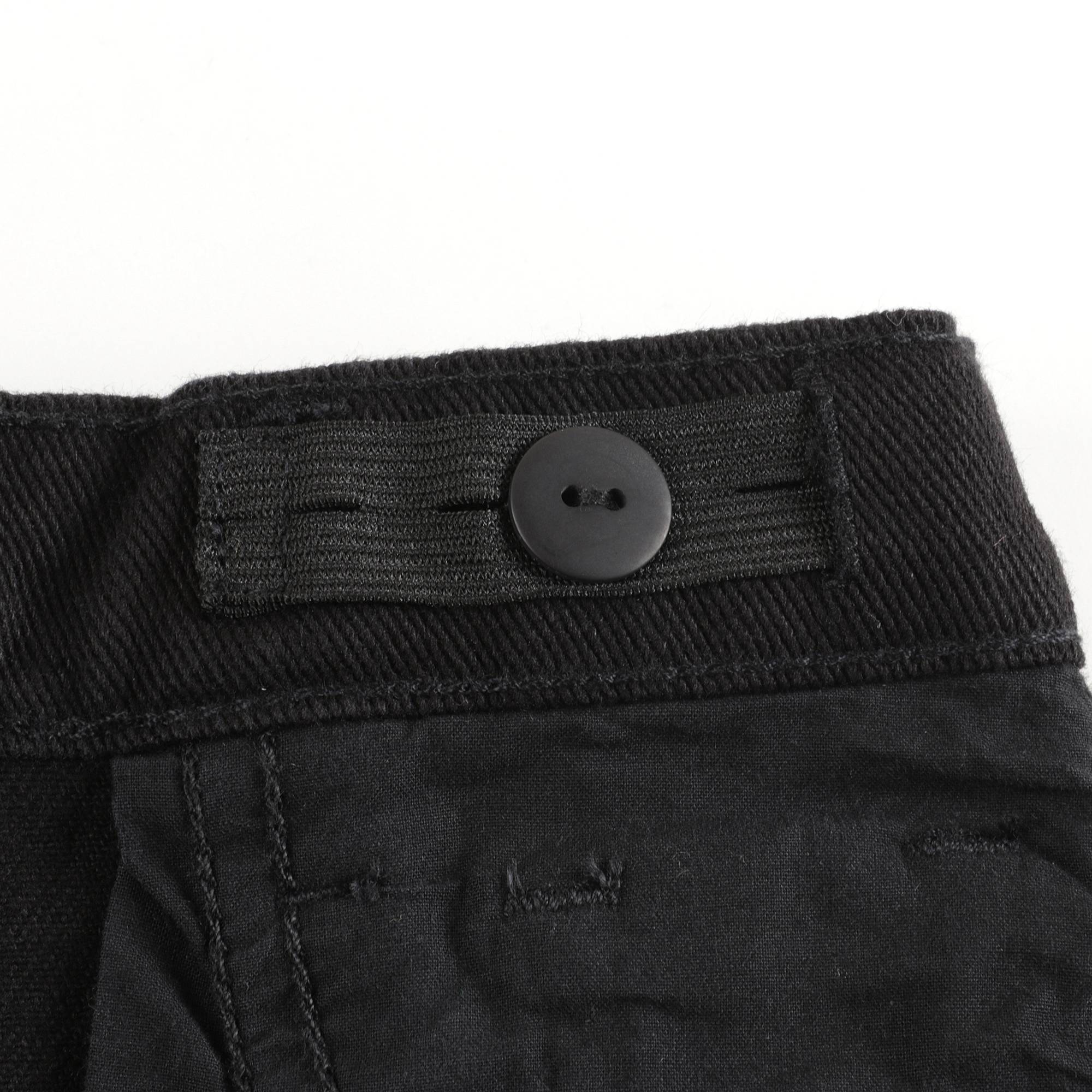 Boys & Girls Black Baggy Denim Trousers