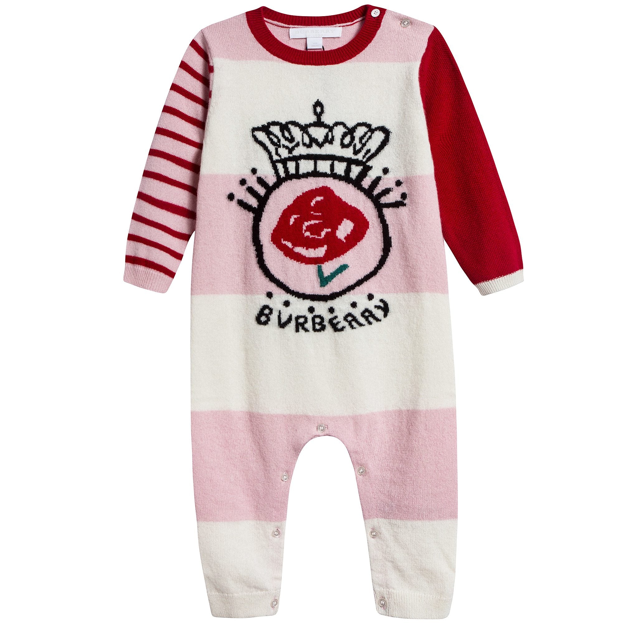 Baby Natural White Cashmere Overalls