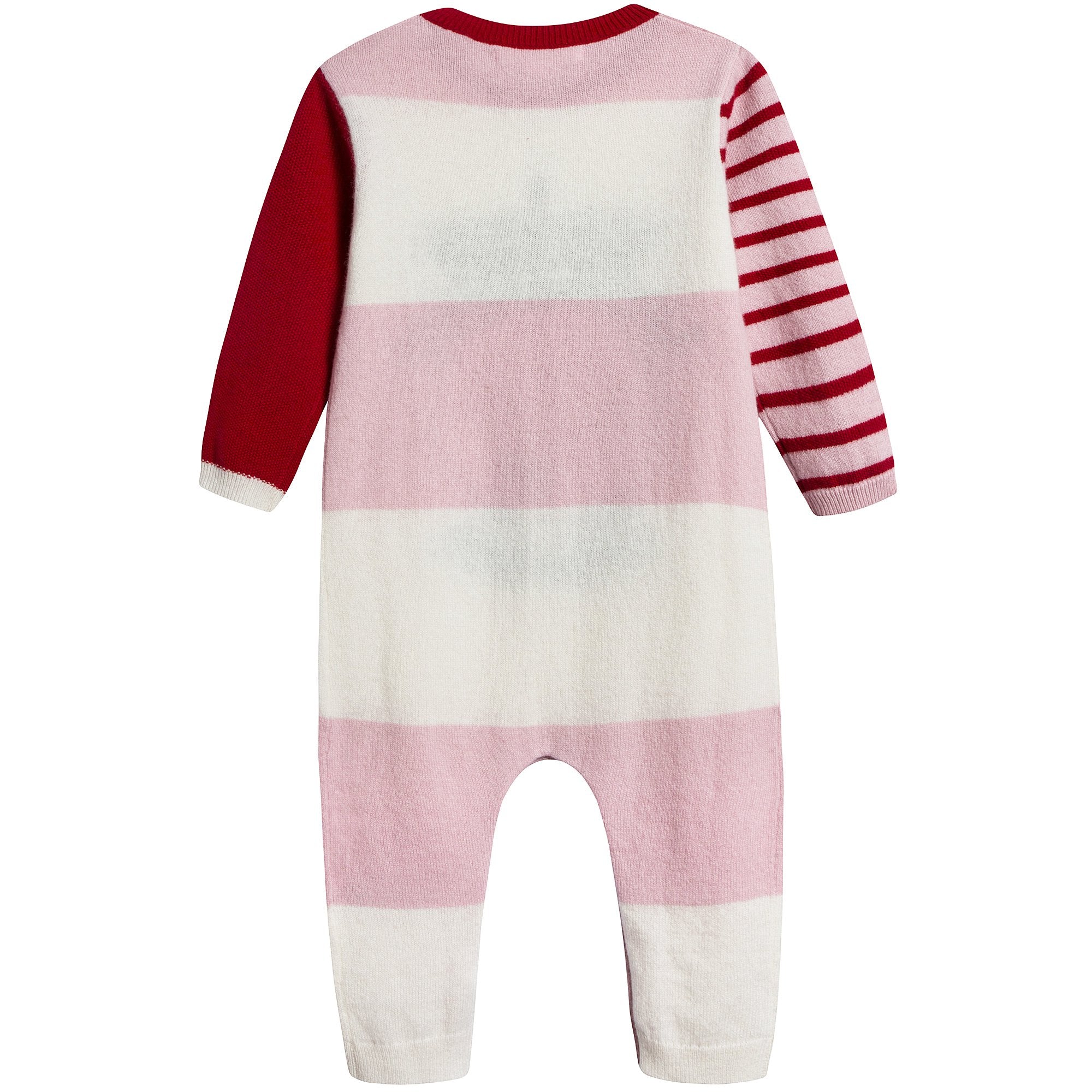 Baby Natural White Cashmere Overalls