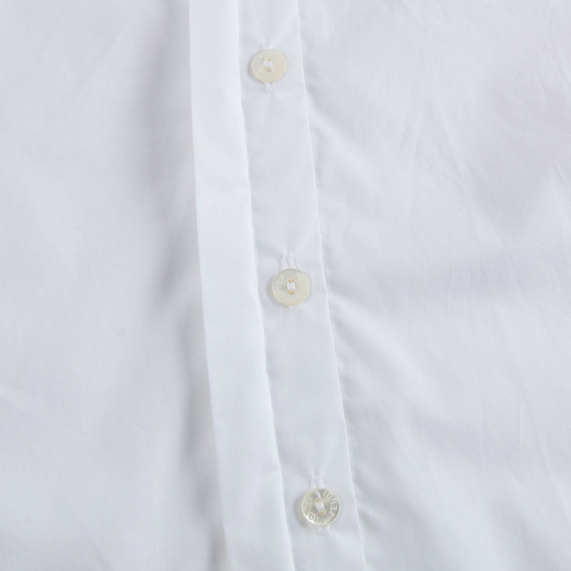 Girls White Ruffled Collar Cotton Blouse - CÉMAROSE | Children's Fashion Store - 5