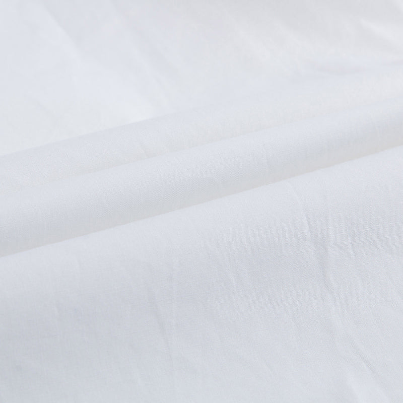 Girls White Ruffled Collar Cotton Blouse - CÉMAROSE | Children's Fashion Store - 6