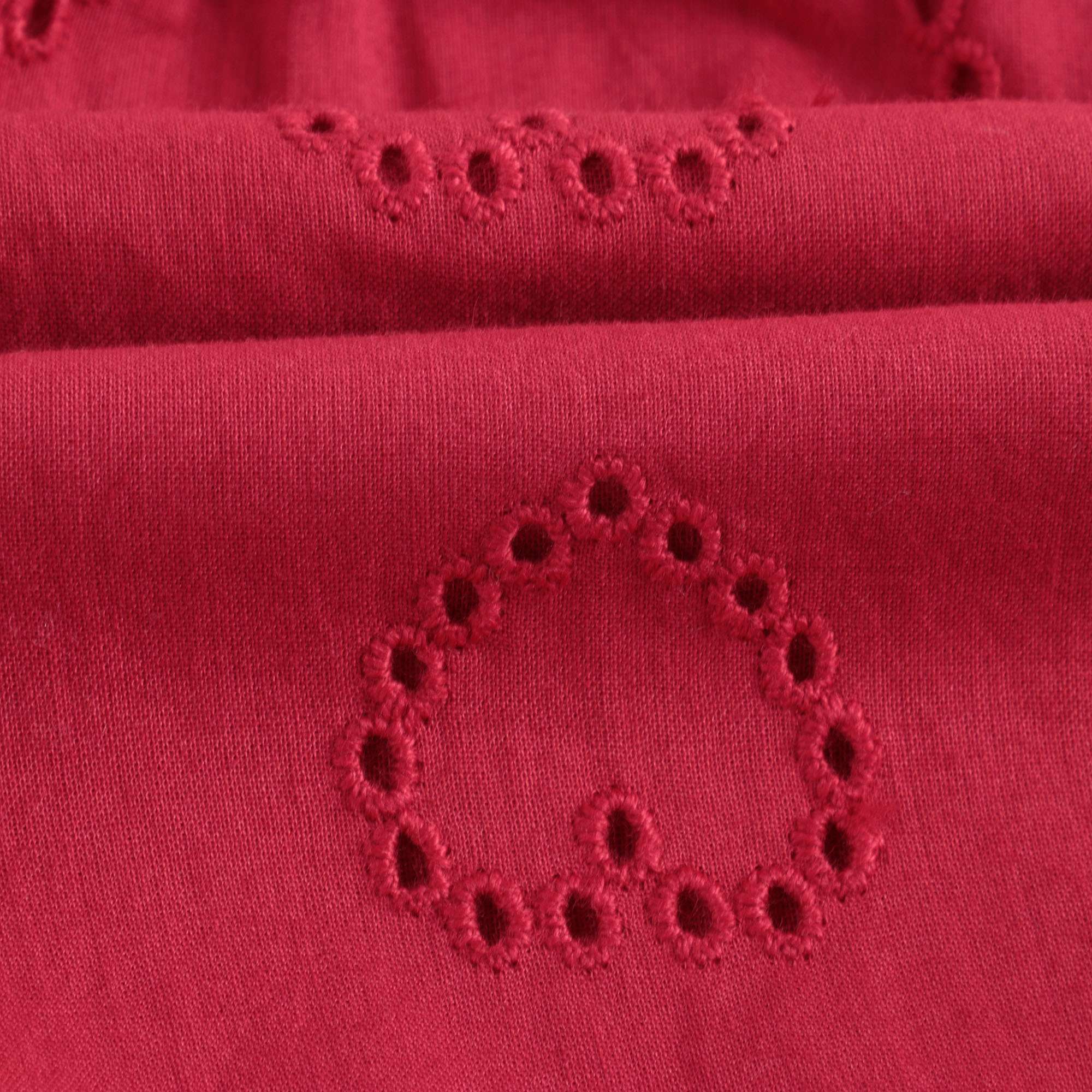 Girls Red Heart Cotton Shorts