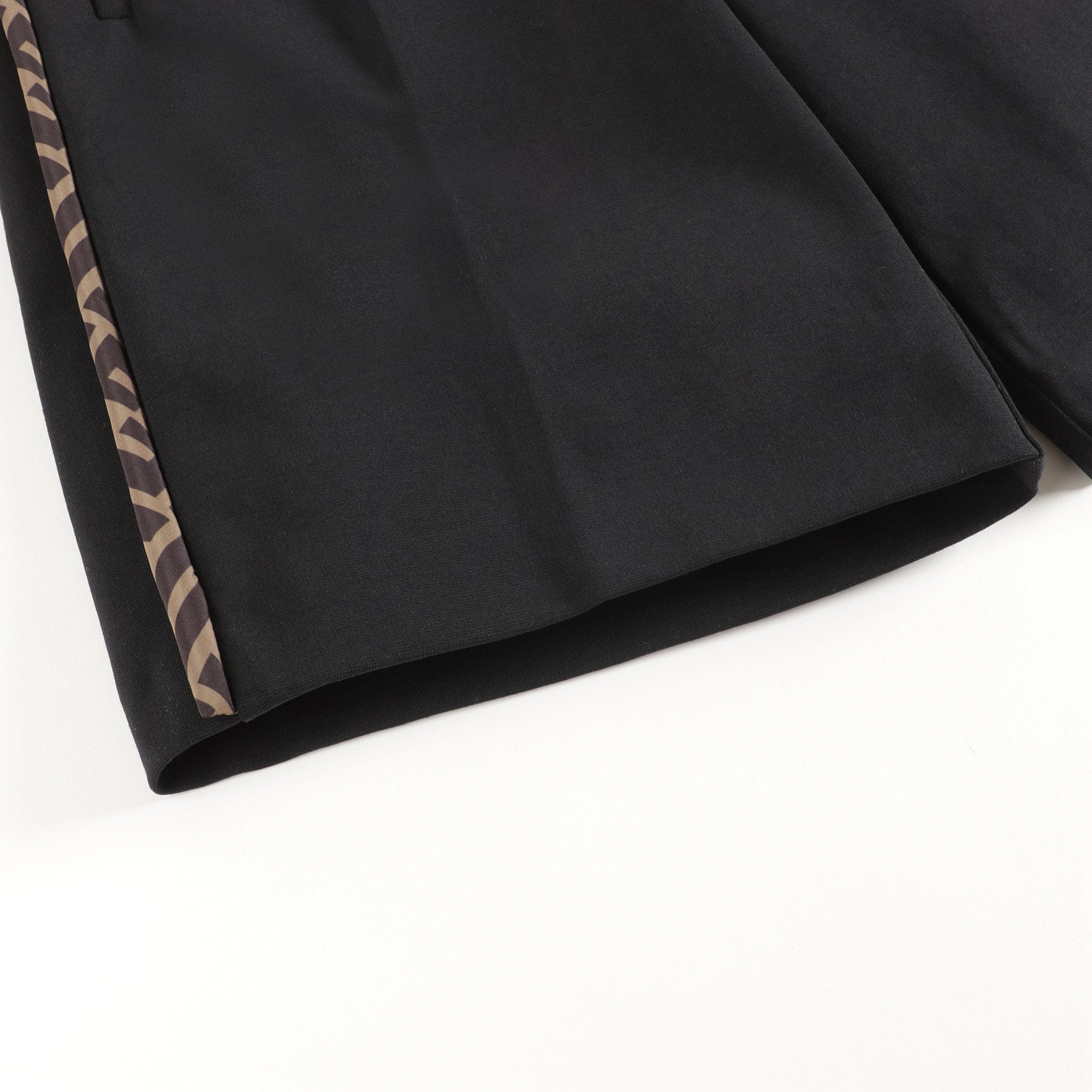 Boys & Girls Black Cotton Shorts