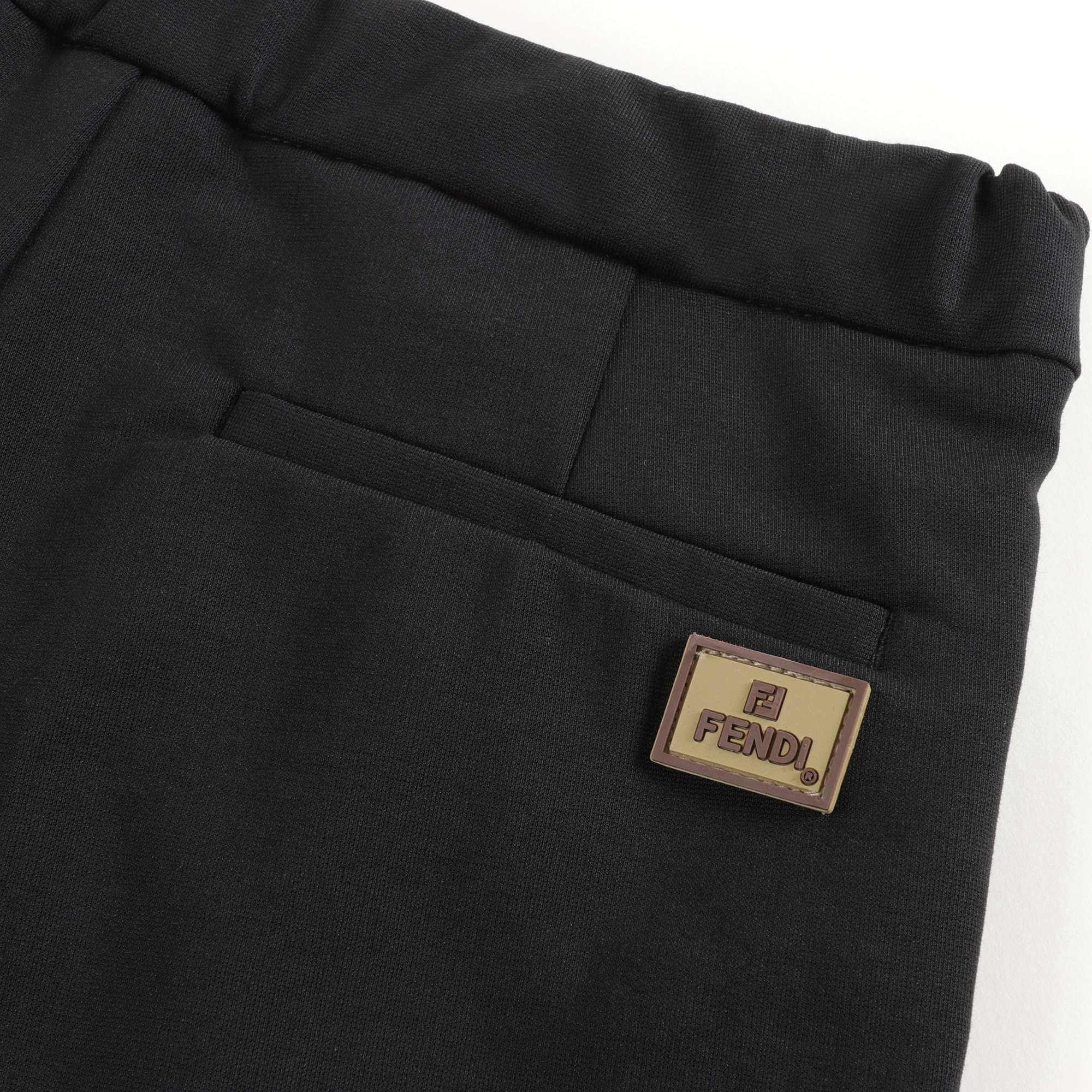 Boys & Girls Black Cotton Shorts