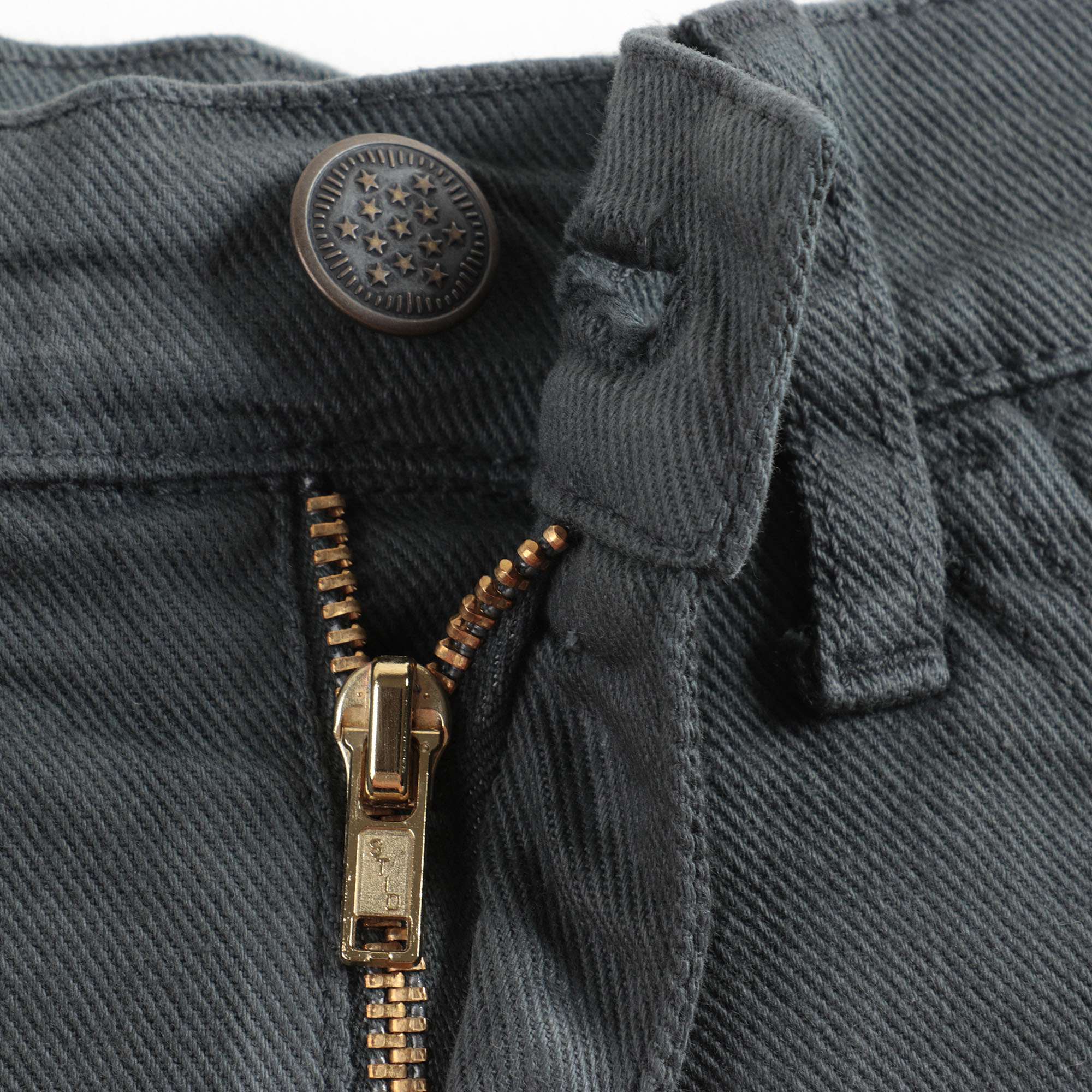 Girls Smoke Gray Cotton Shorts