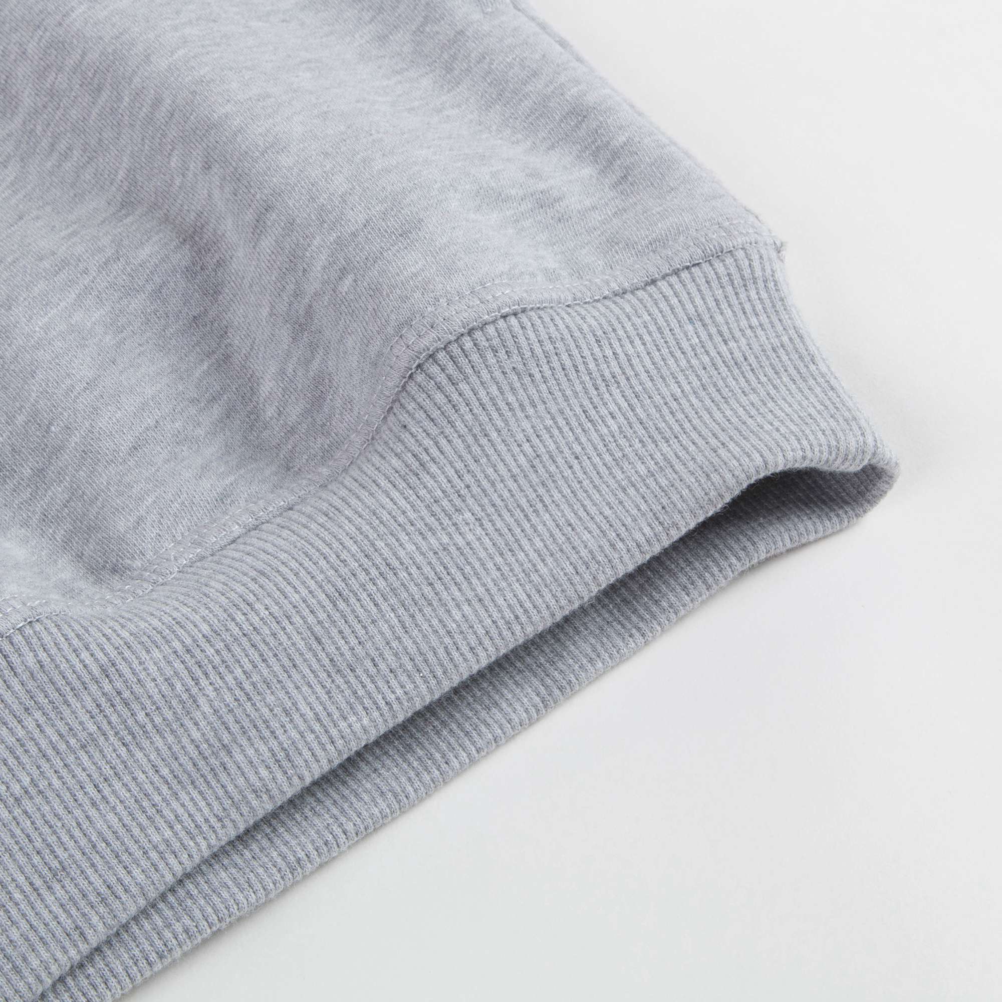 Girls Marl Grey Tiger Cotton Dress