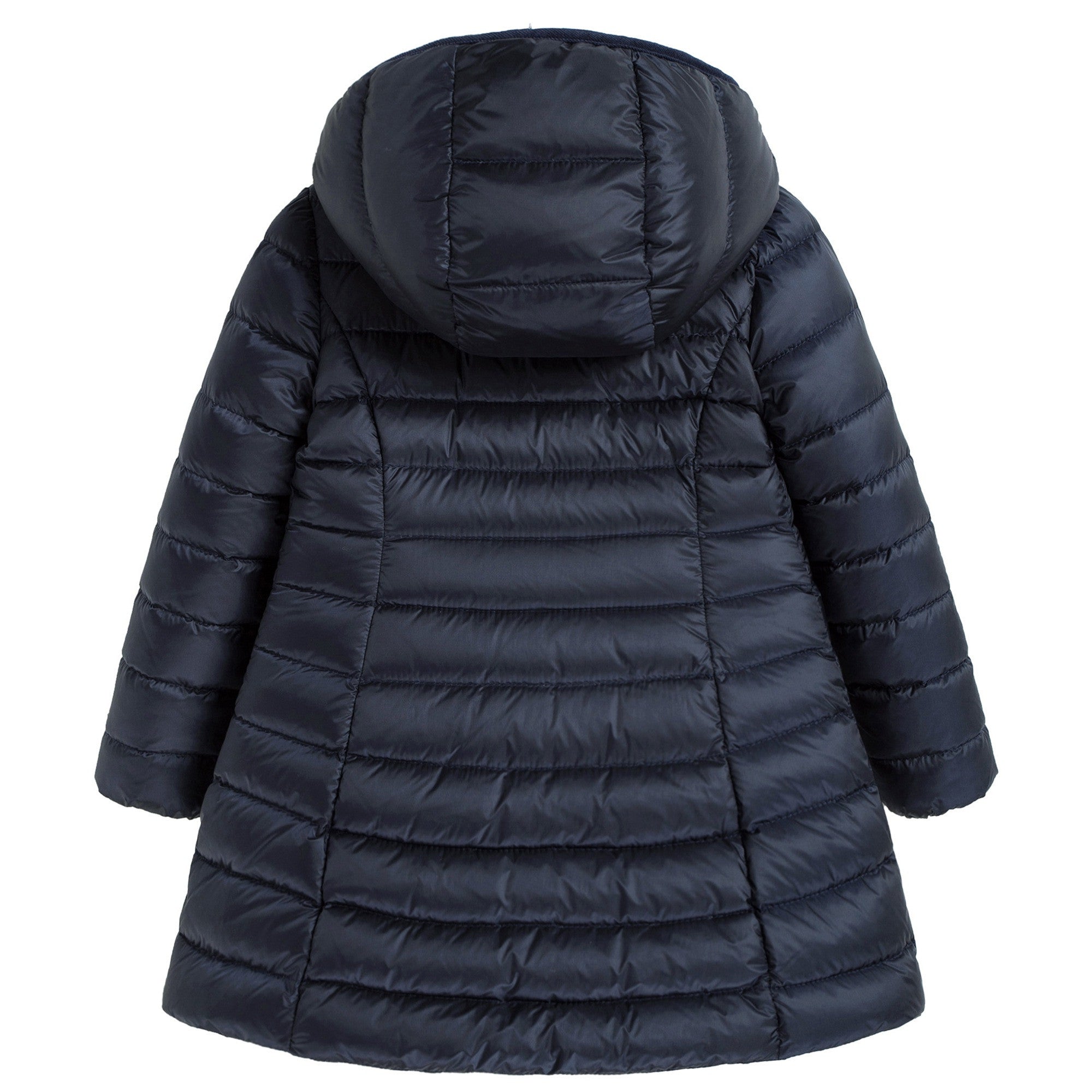Girls Blue 'Nuages' Down Padded Coat