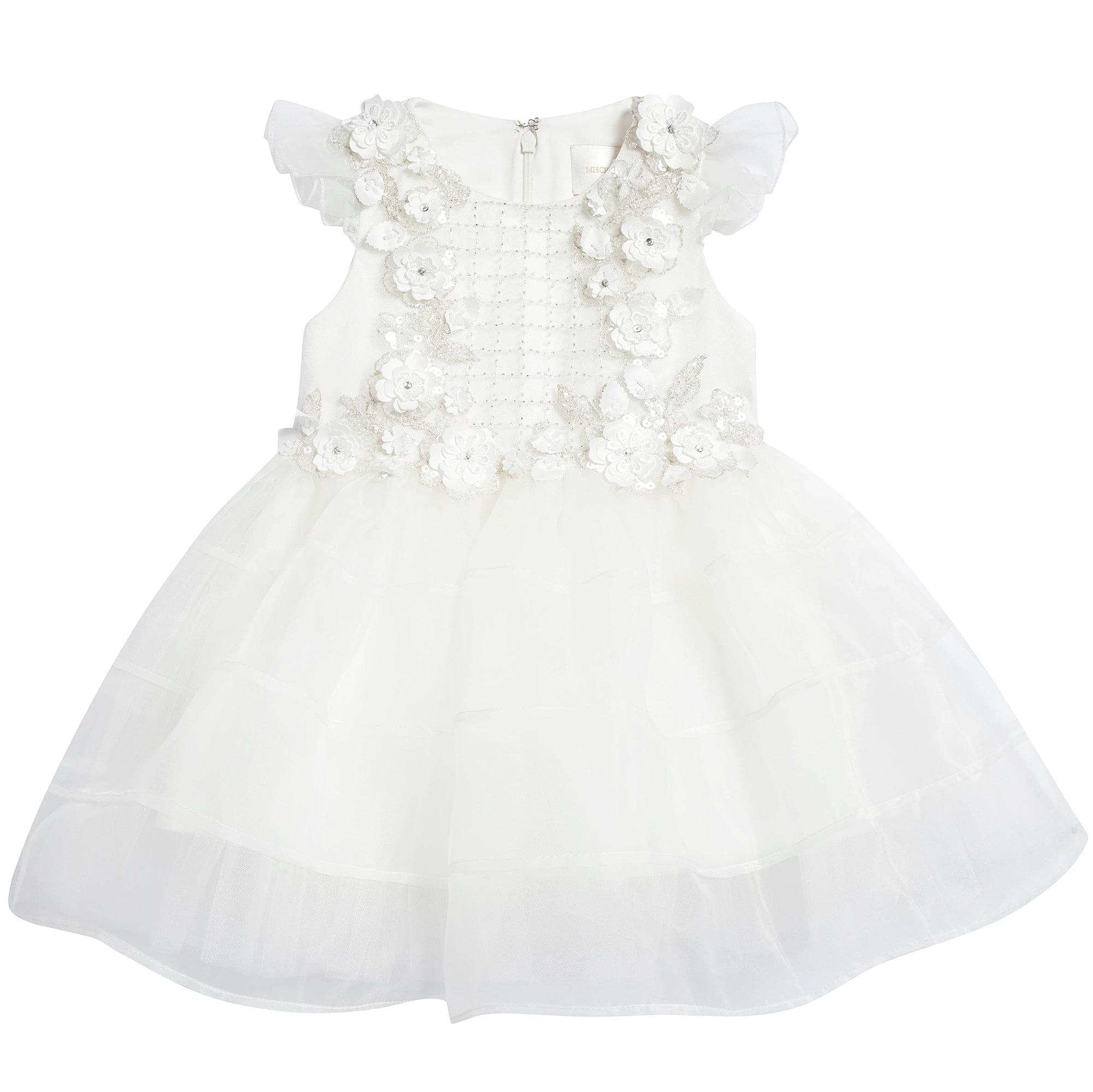 Girls  Whire   Dress