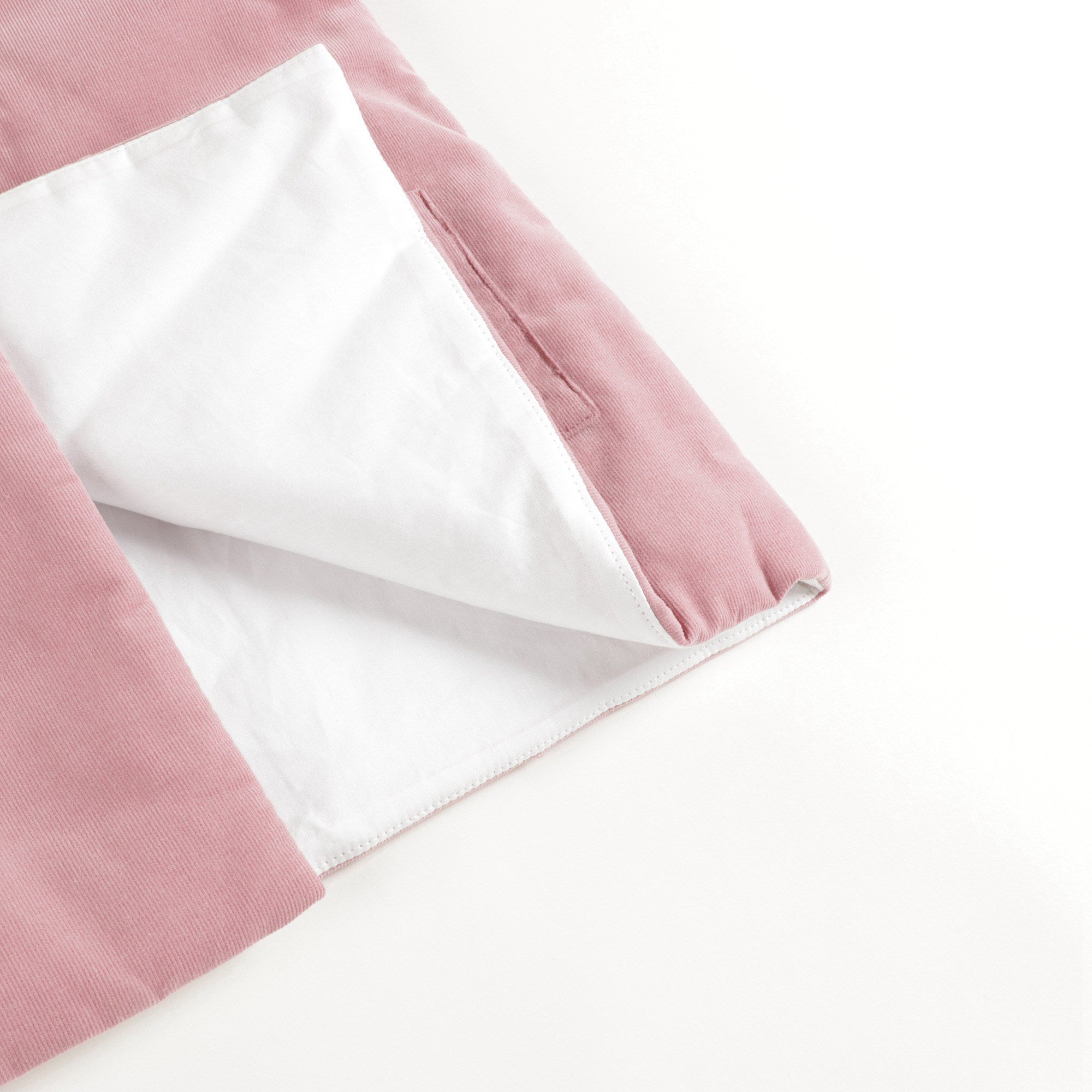 Baby Girls Powder Pink Cotton Coat