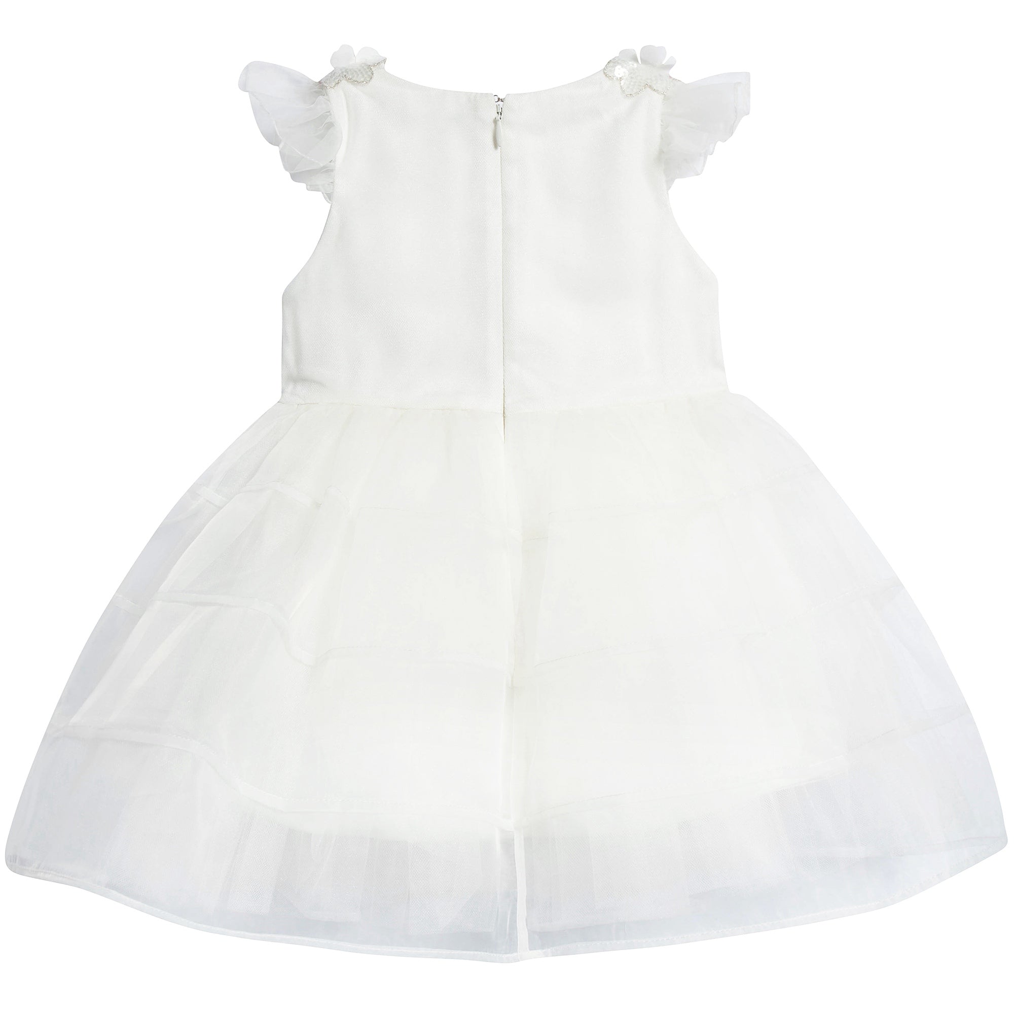 Girls  Whire   Dress