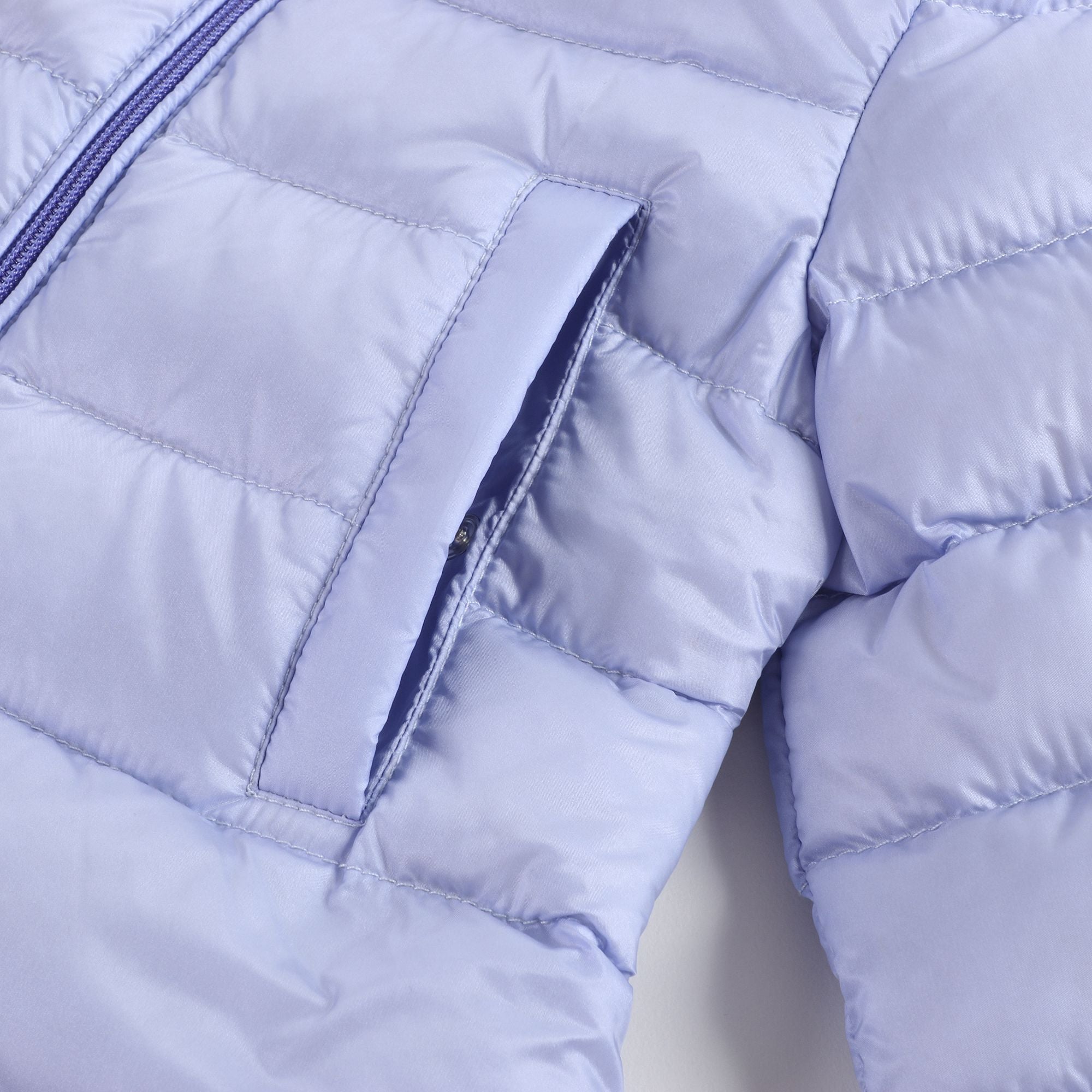 Baby Girls Light Blue "VESLE" Padded Down Coat