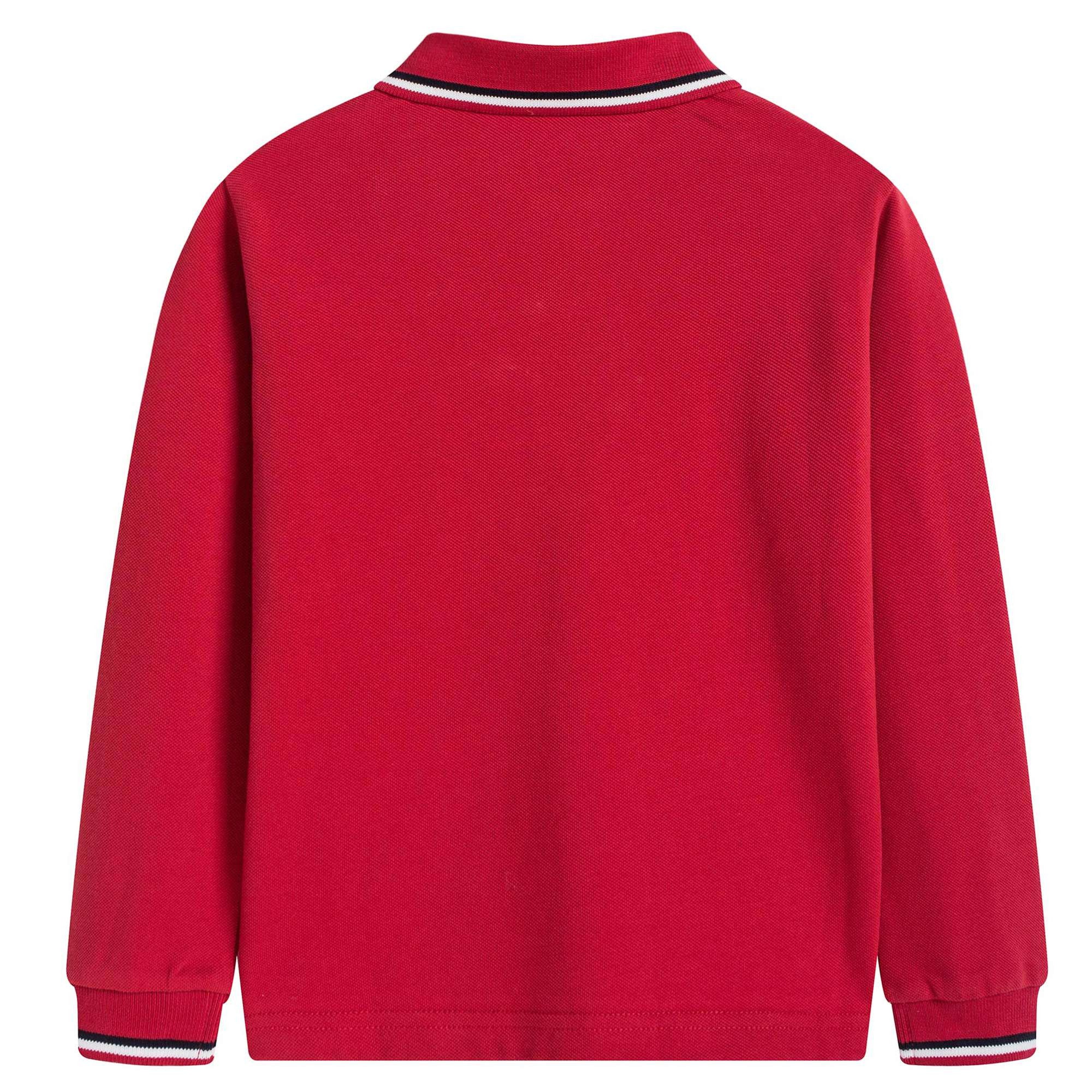 Boys Red Polo Shirt