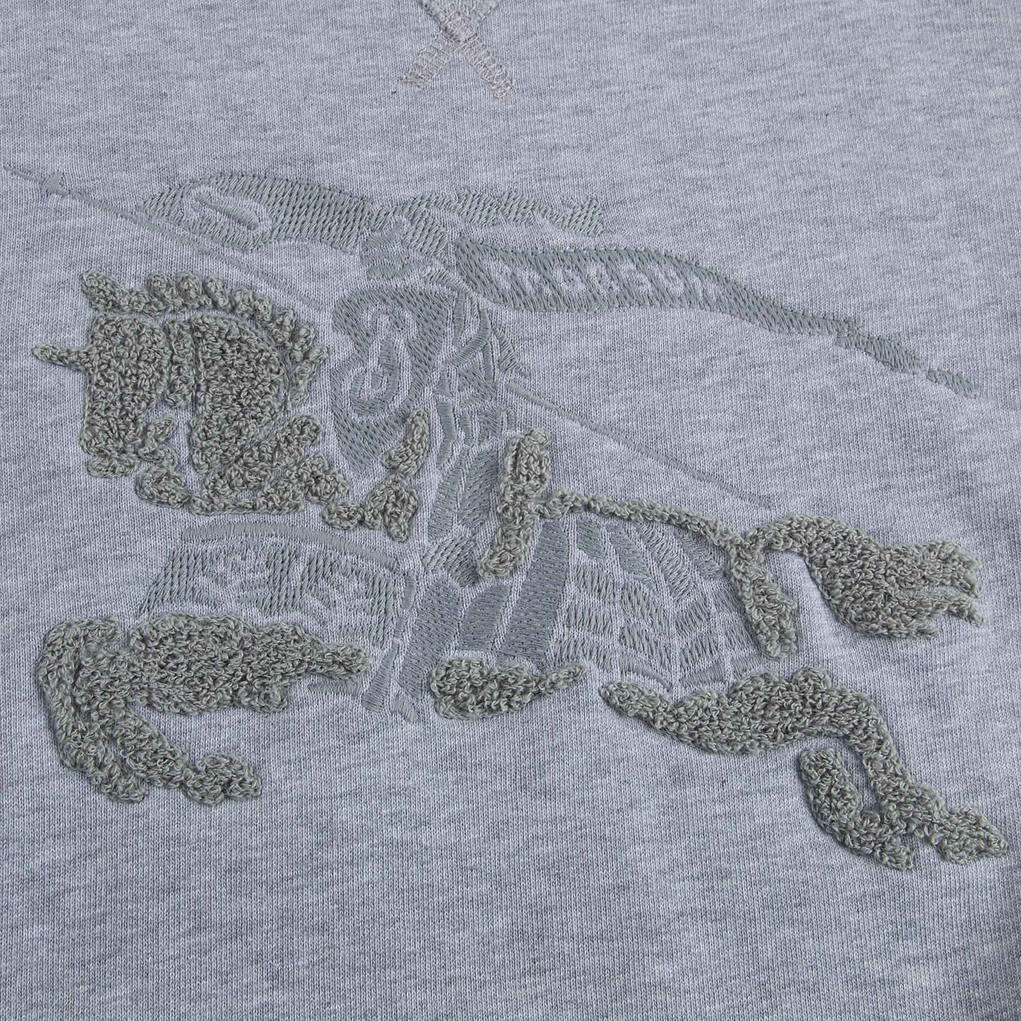 Boys Grey Equestrian Knight Trims Sweatshirt - CÉMAROSE | Children's Fashion Store - 3