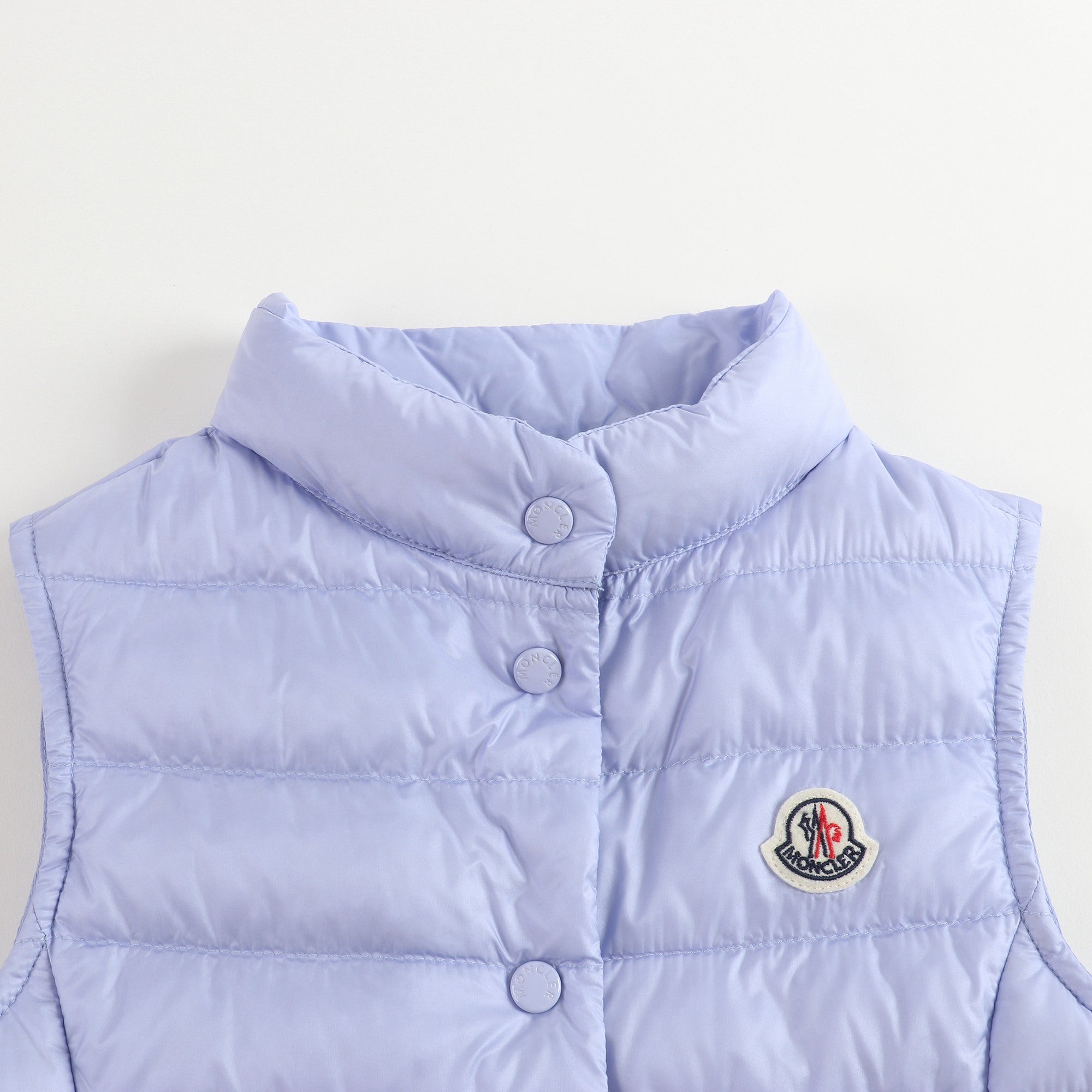 Girls Light Blue "LIANE GILET" Padded Down Gilet