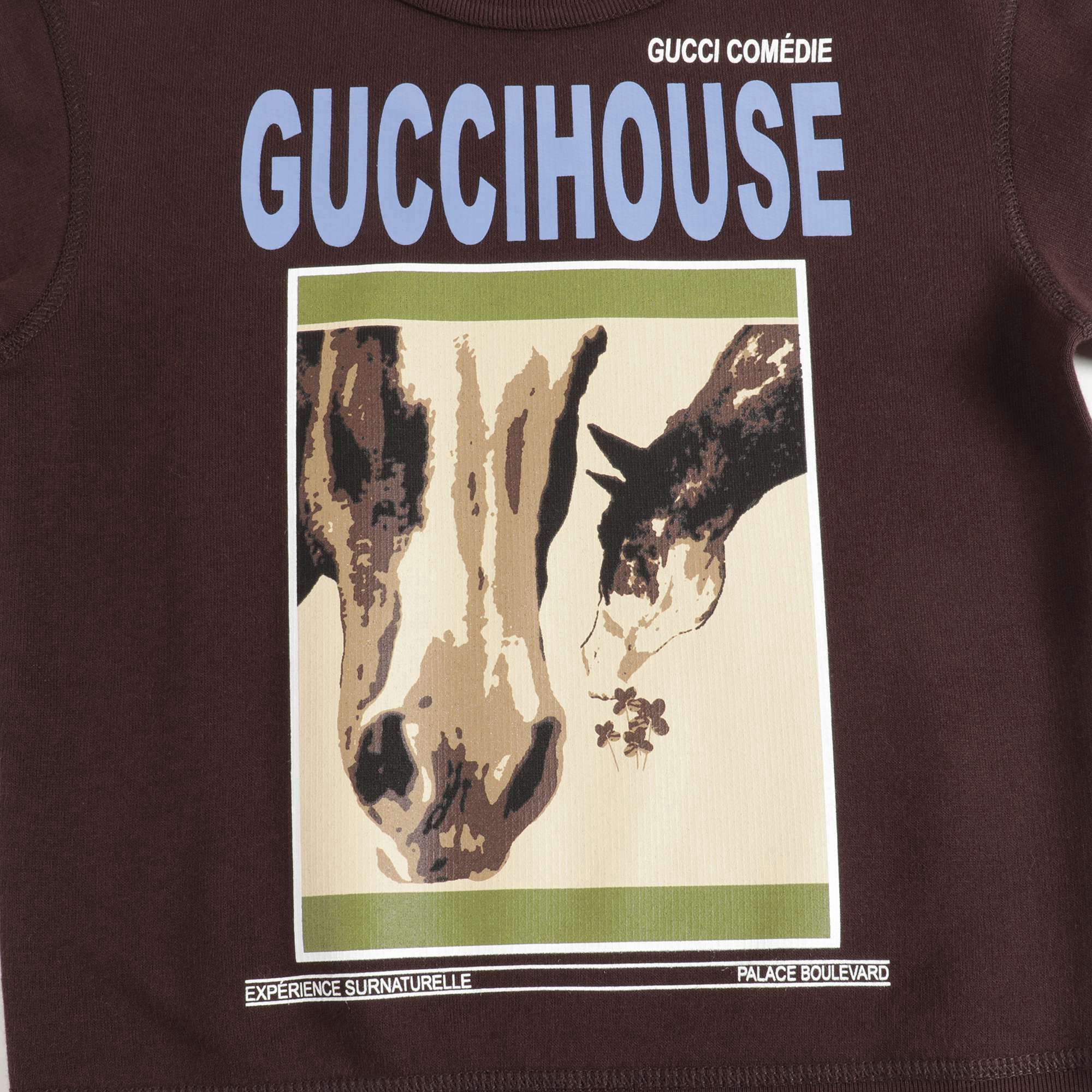 Boys & Girls Dark Chocolate GUCCIHOUSE Sweatshirt