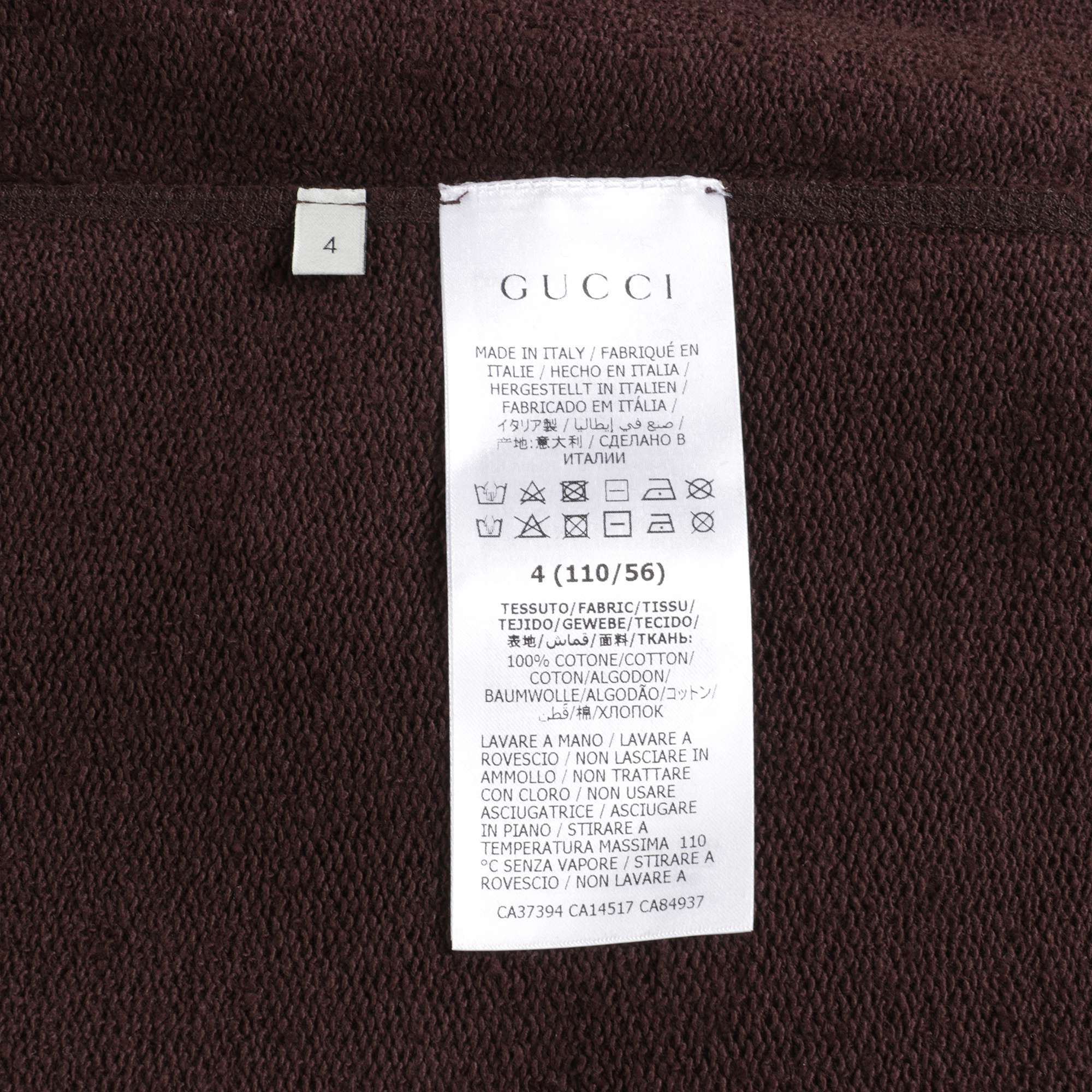 Boys & Girls Dark Chocolate GUCCIHOUSE Sweatshirt