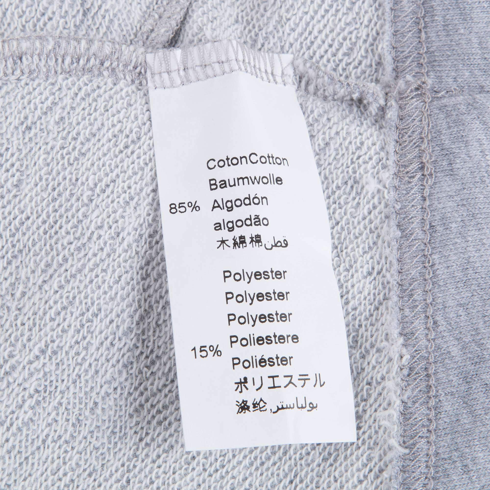 Baby Girls Marl Grey Cotton Dress