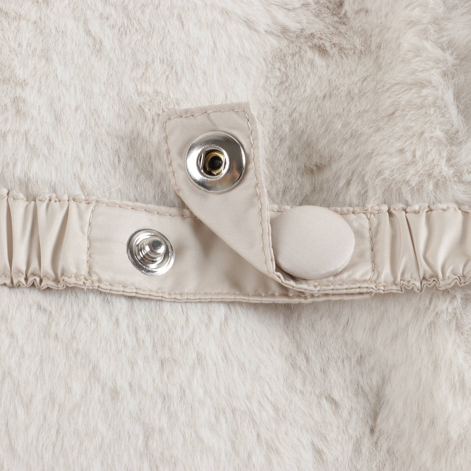 Girls Natrual Fur Vest
